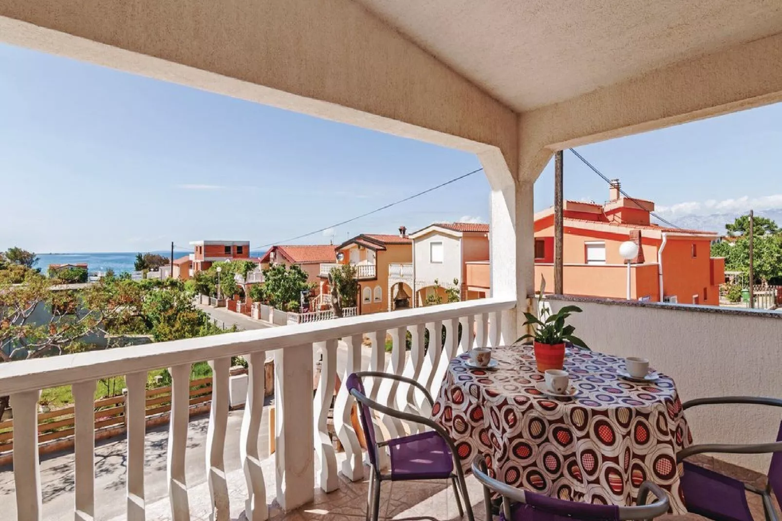 Apartments Hak - One Bedroom Apartment with Balcony  (A1)-Terrasse