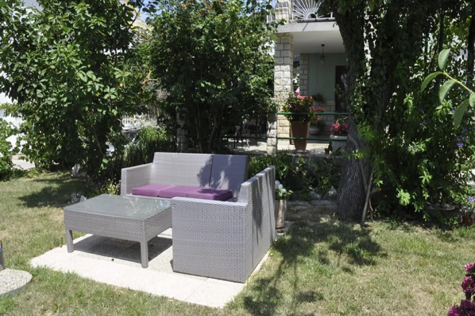 Apartments Profaca - Two Bedroom Apartment with Terrace A1-Gärten Sommer