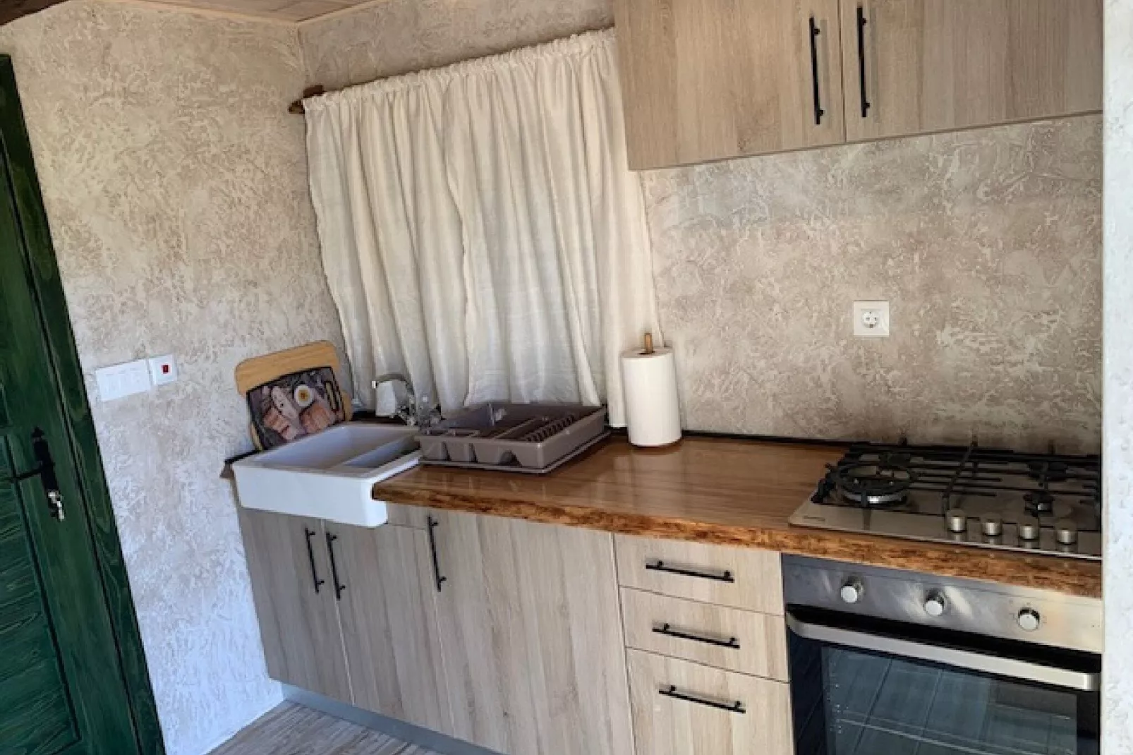 Holiday Home Anka - One Bedroom Holiday Home with Terrace-Cuisine