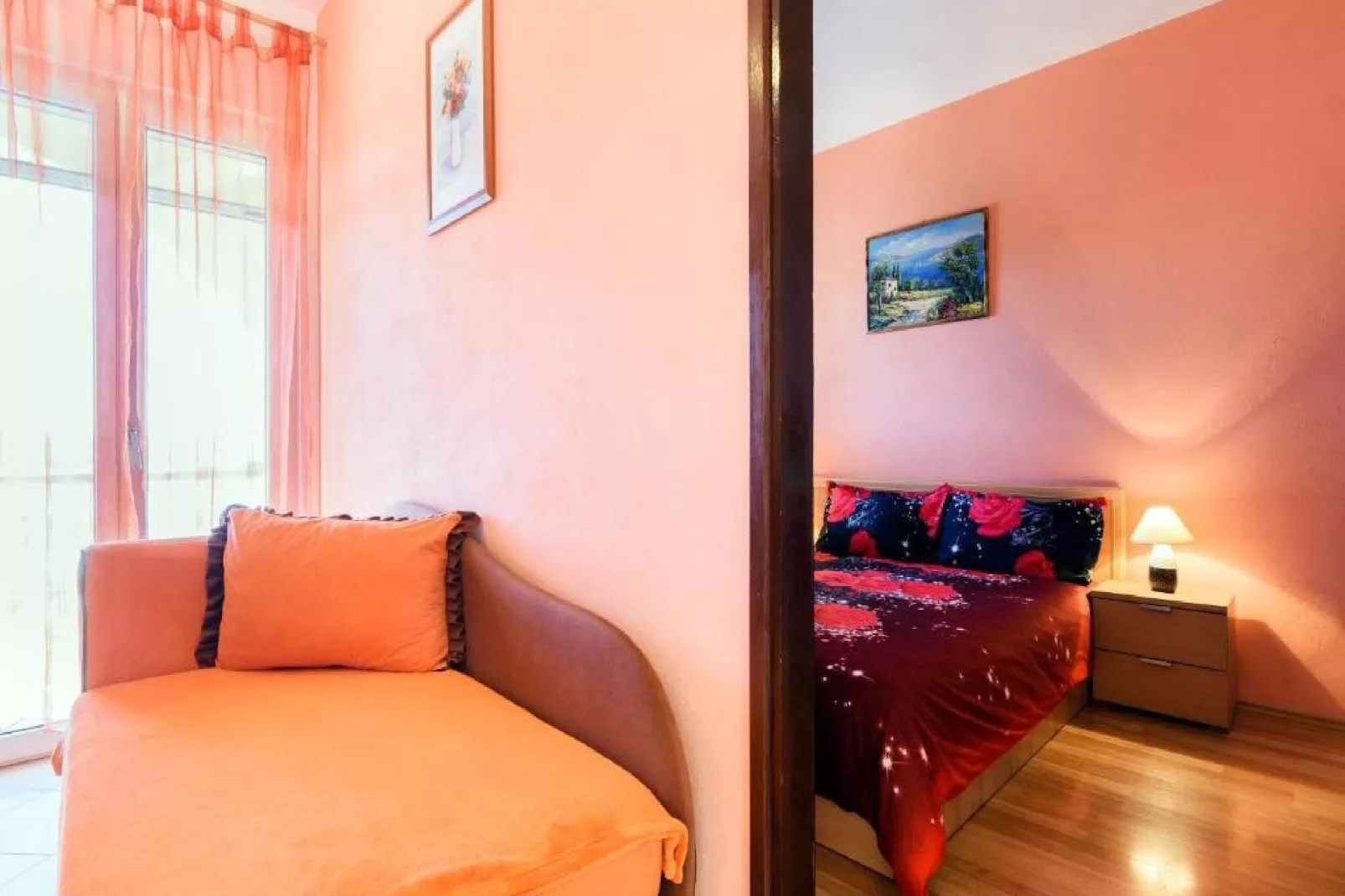 Apartments Milic - One Bedroom Apartment with Sea View and Terrace A-Living room