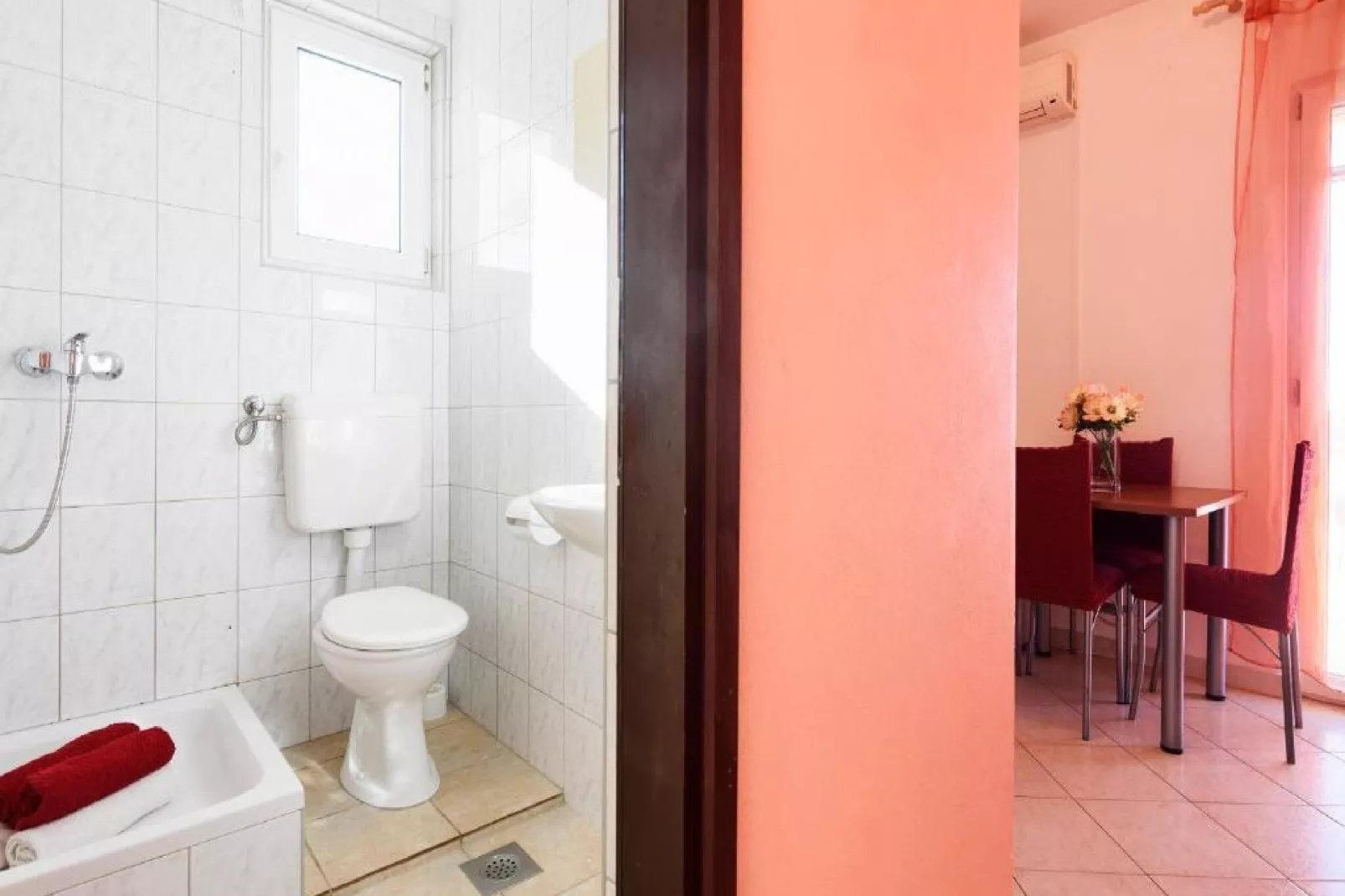 Apartments Milic - One Bedroom Apartment with Sea View and Terrace A-Bathroom
