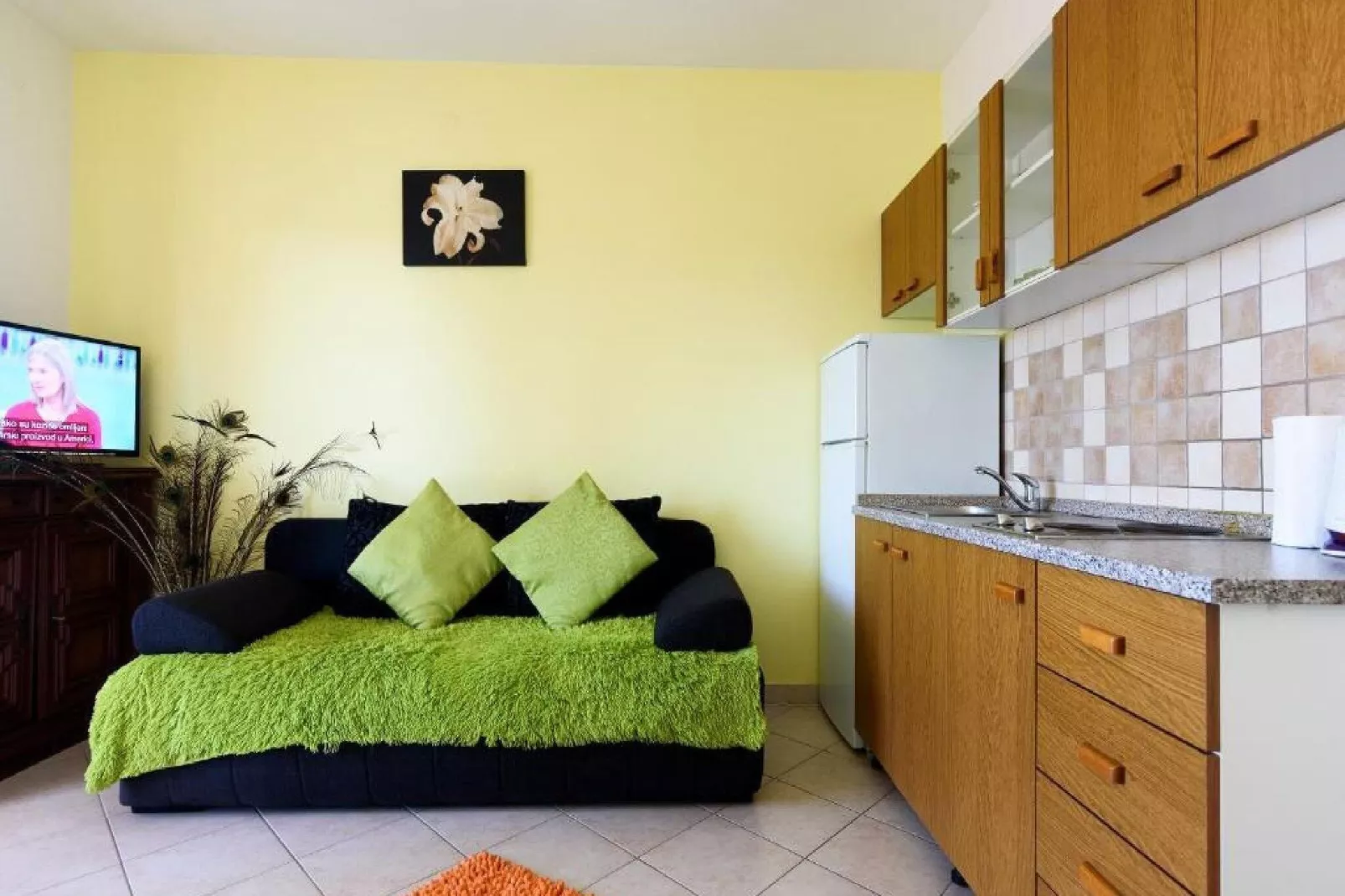 Apartments Milic - One Bedroom Apartment  with Terrace and Sea View C-Bedroom