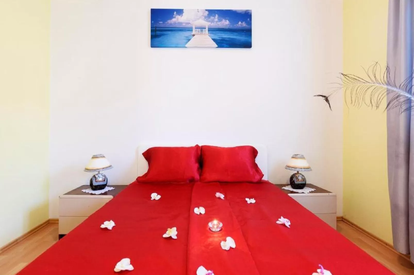 Apartments Milic - One Bedroom Apartment  with Terrace and Sea View C-Bedroom
