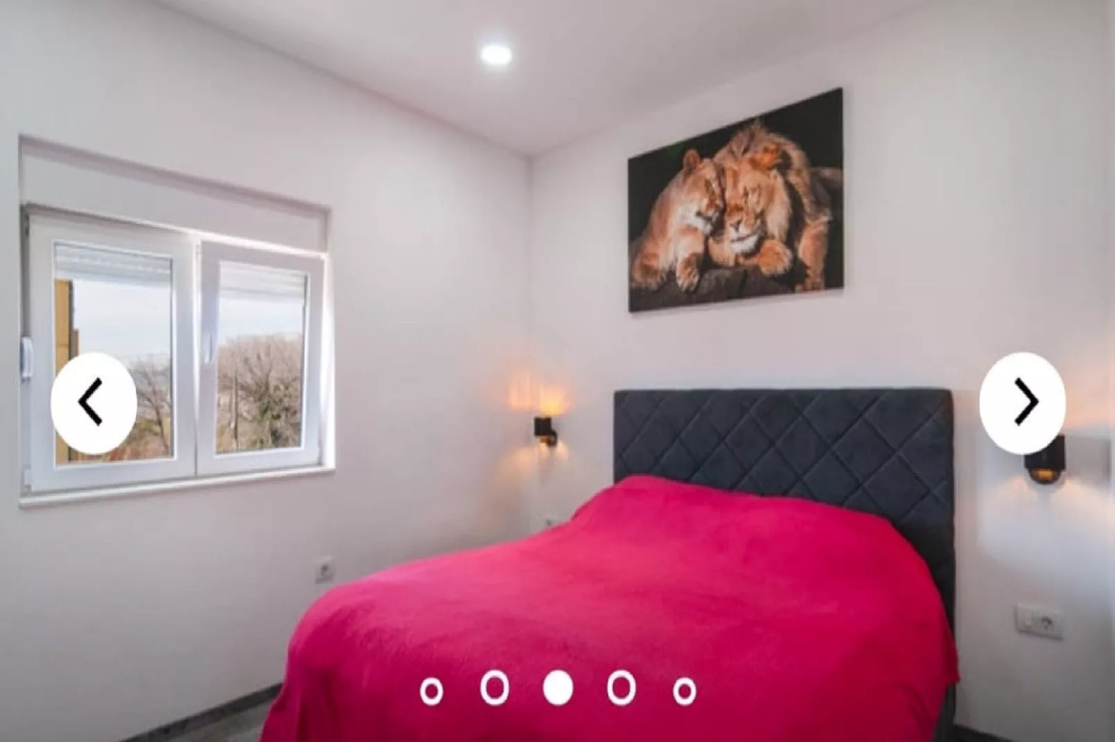 Apartments Andrea - Three Bedroom Apartment with Shared Swimming Pool (Andrea)-Bedroom