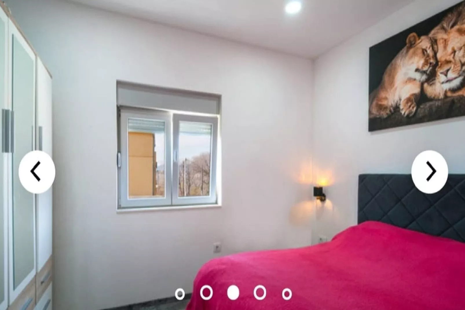 Apartments Andrea - Three Bedroom Apartment with Shared Swimming Pool (Andrea)-Bedroom