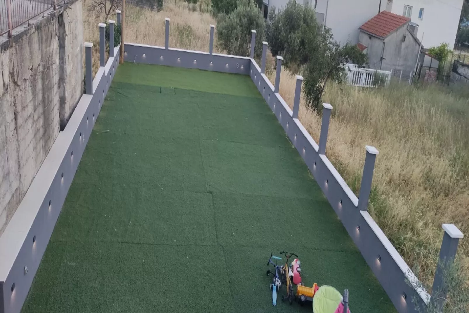 Apartments Andrea - Three Bedroom Apartment with Shared Swimming Pool (Andrea)-Gardens summer