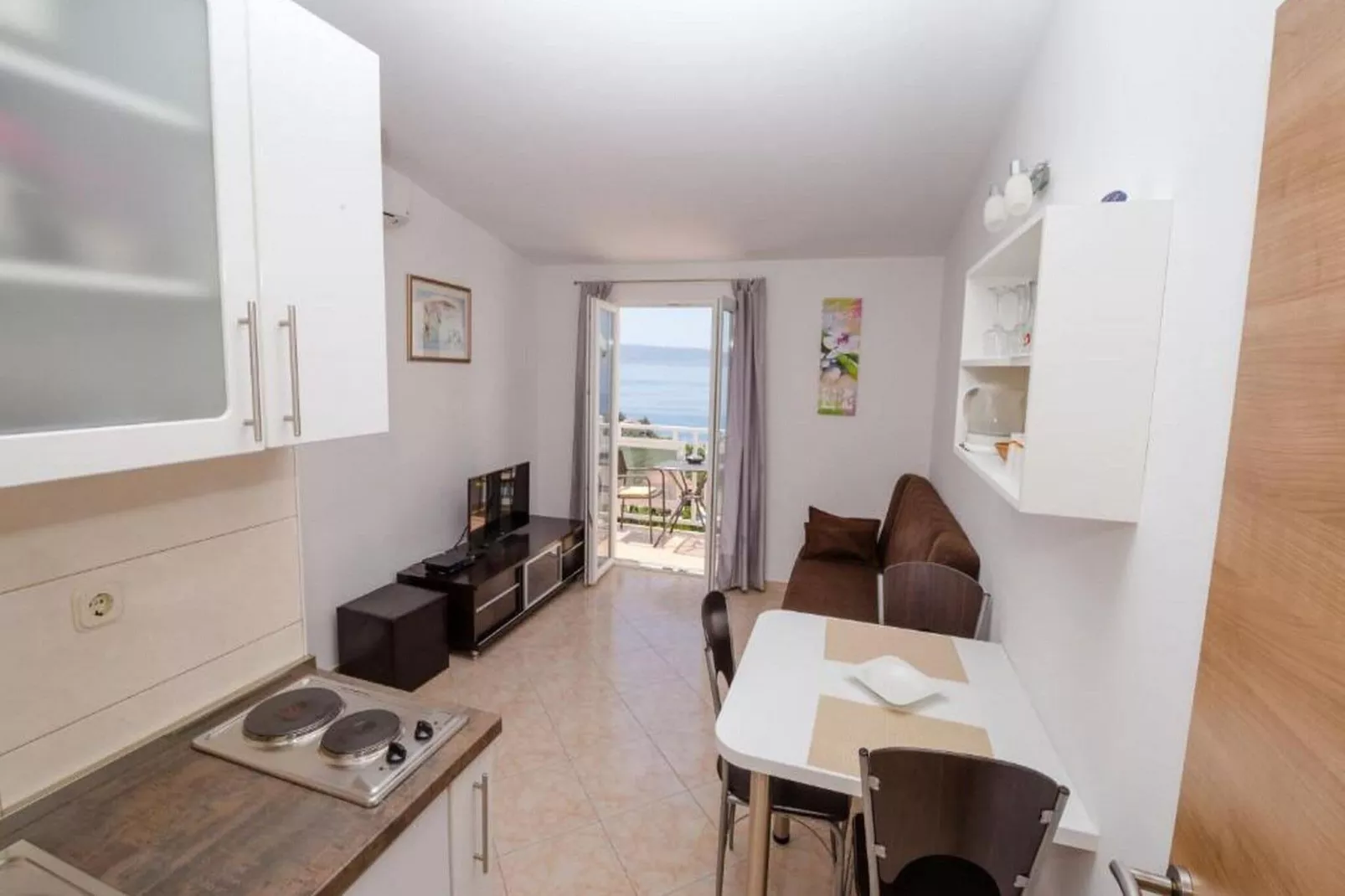 Apartments Bandalo - One Bedroom Apartment with Sea View A3-Intérieur