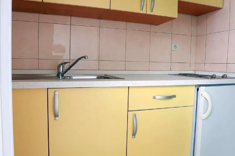 Apartments Pezo - Studio Apartment with Sea View (Mira 2)-Küche