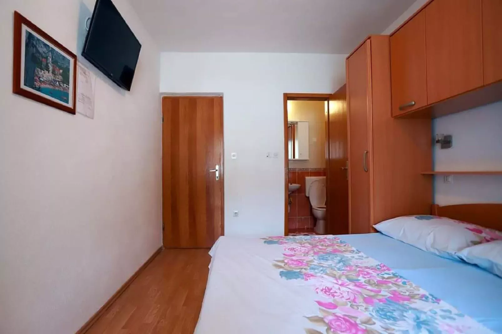 Apartments Pezo - One Bedroom Apartment (Mira 3)-Schlafzimmer
