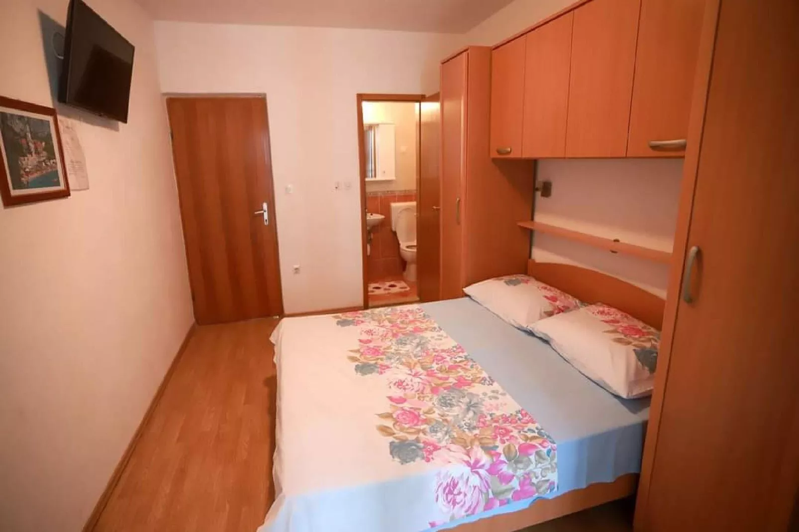 Apartments Pezo - One Bedroom Apartment (Mira 3)-Schlafzimmer