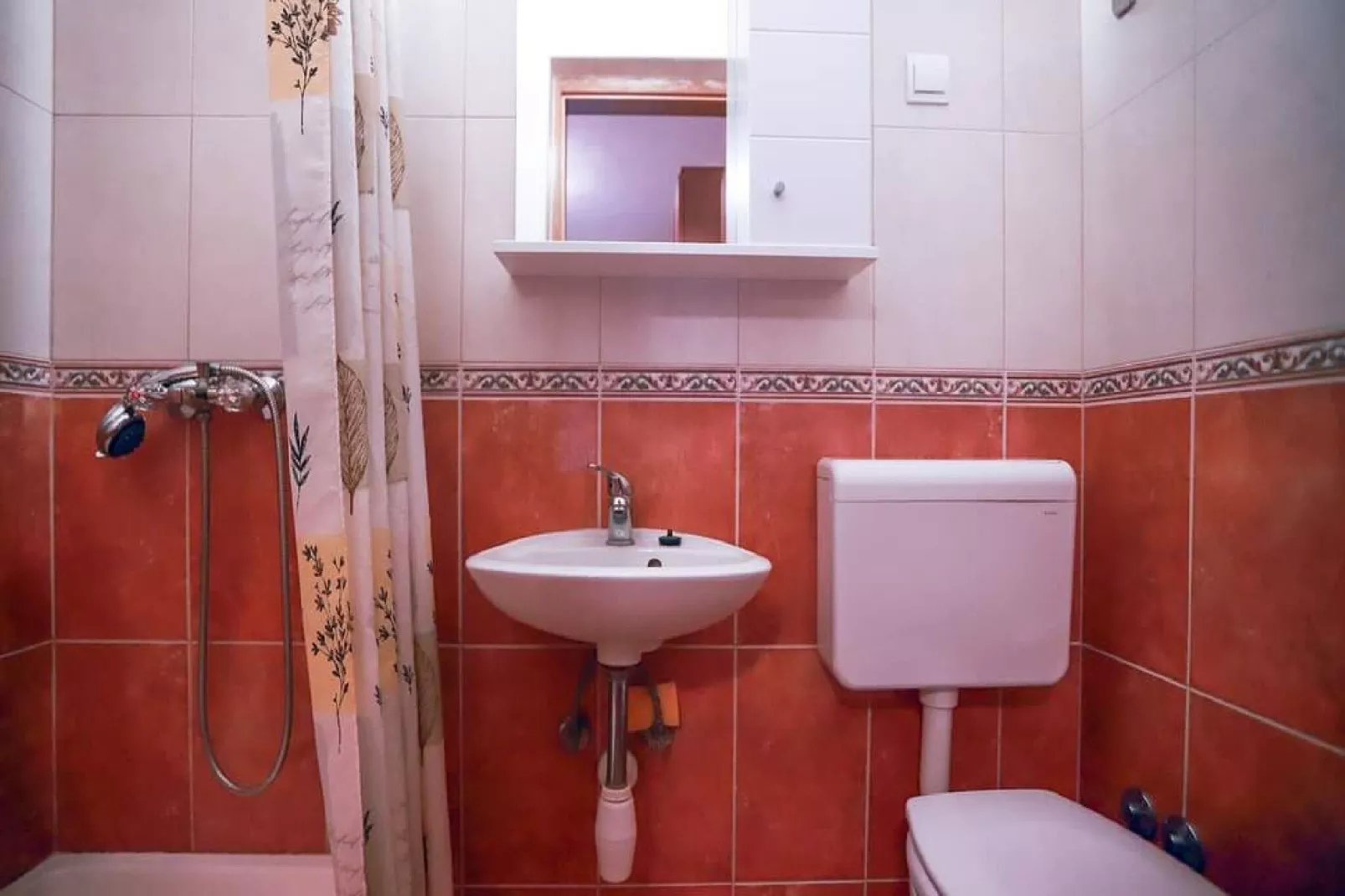 Apartments Pezo - One Bedroom Apartment (Mira 3)-Badezimmer