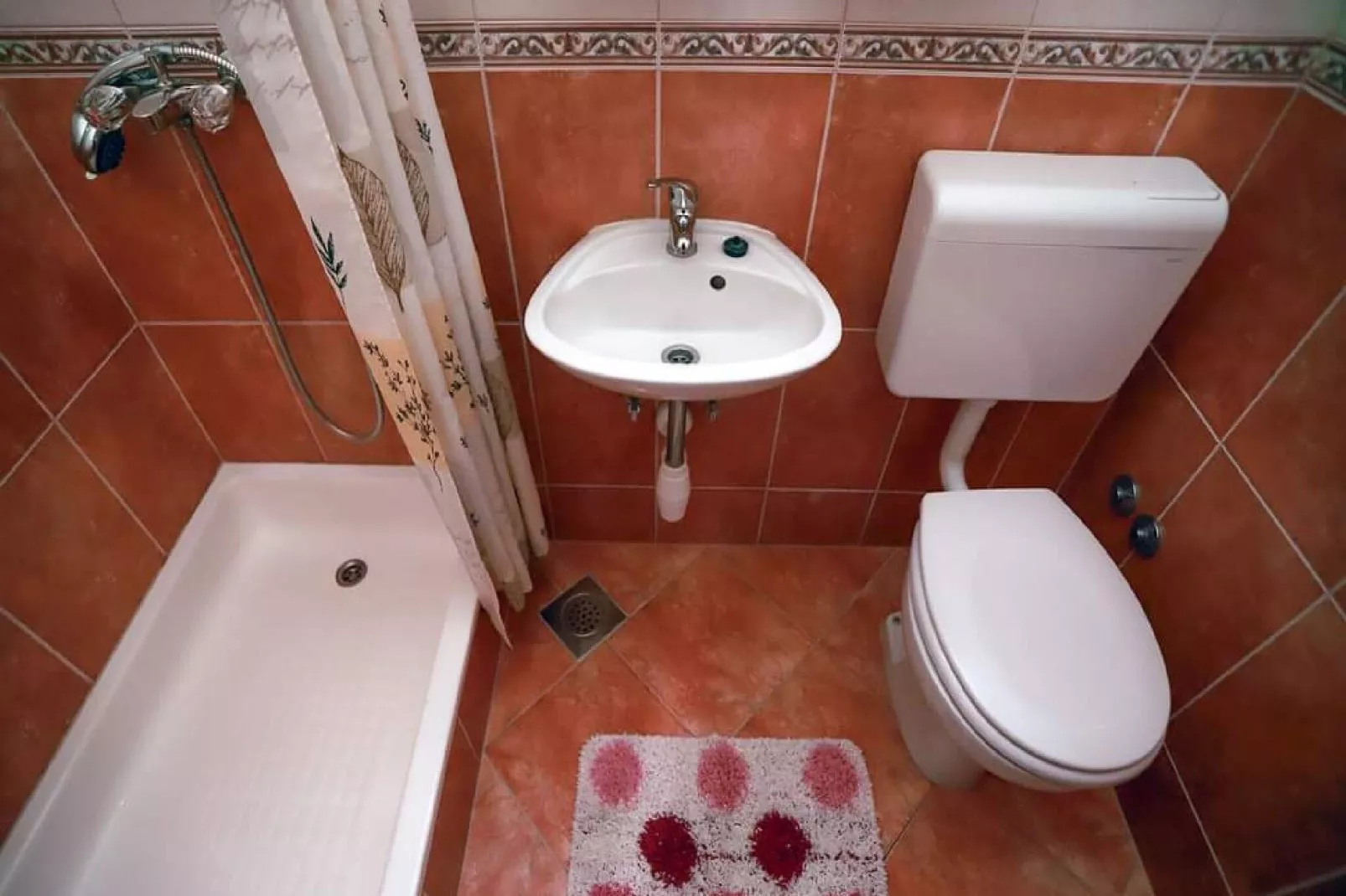 Apartments Pezo - One Bedroom Apartment (Mira 3)-Badezimmer