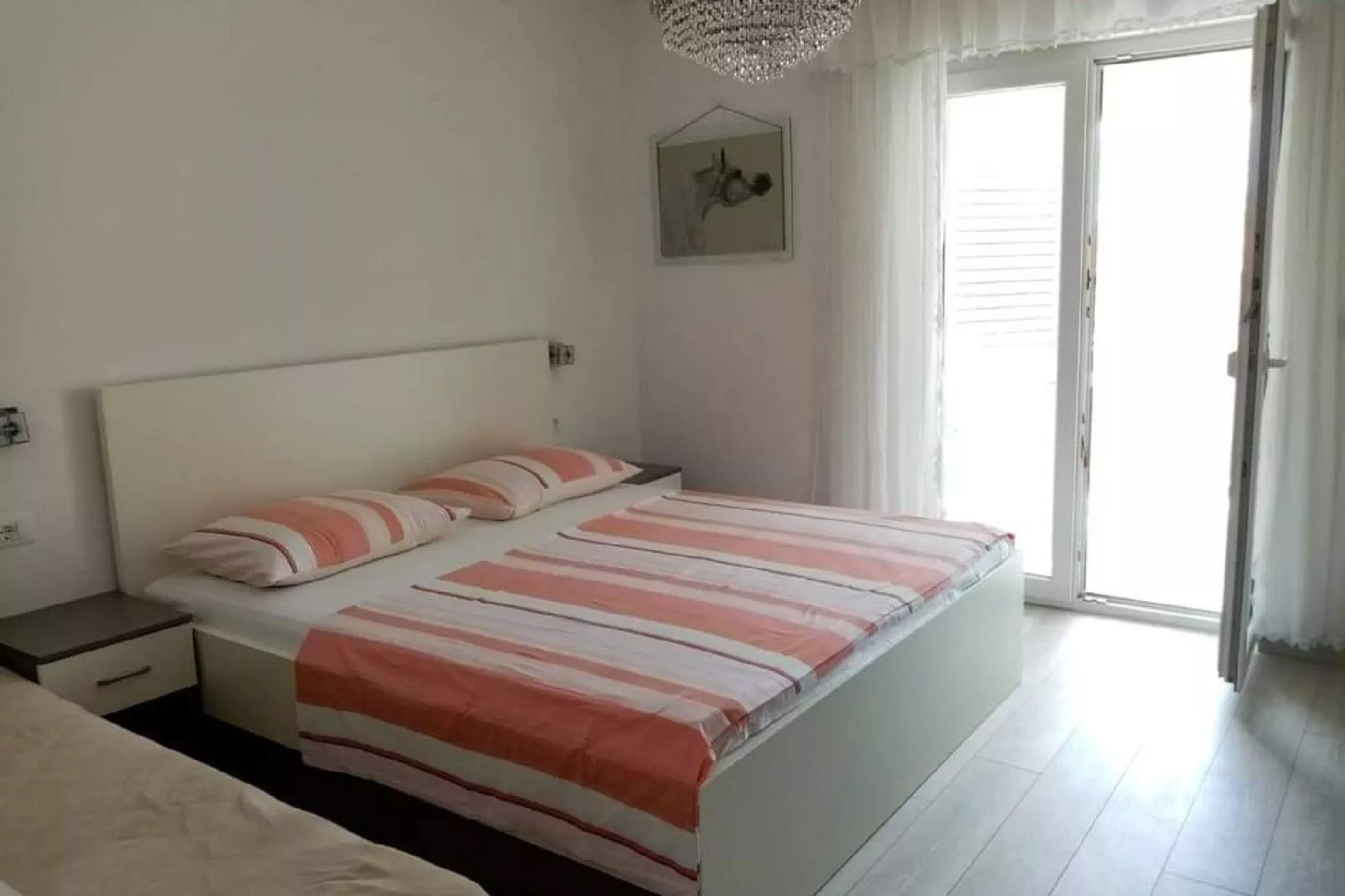 Apartments Pezo - Superior Studio with Balcony and Sea View (Mira 5)-Schlafzimmer
