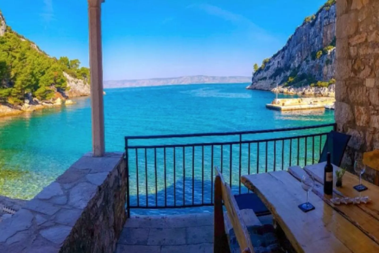 Apartments Vela Stiniva -  Two Bedroom Apartment with Sea View and Terrace - A2 (67617)-Terrace