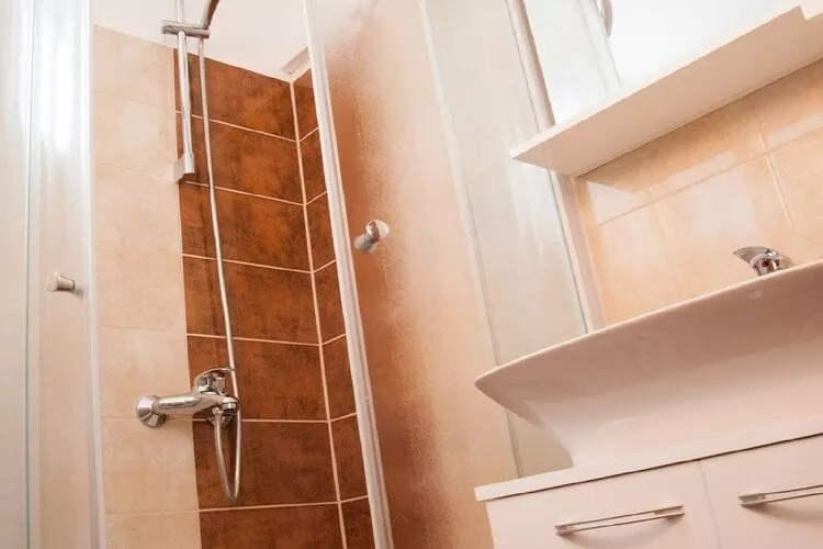 Apartments Paula - Superior One Bedroom Apartment with Terrace A1-Bathroom