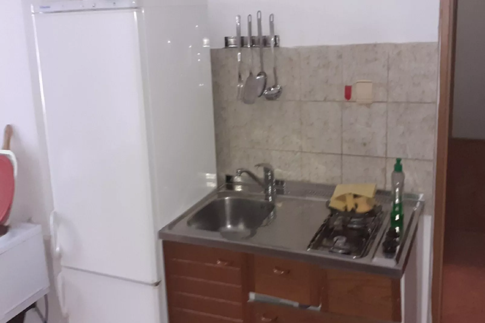 Apartments Rudi - Superior One bedroom Apartment with Terrace and Sea View  (A1)-Kitchen