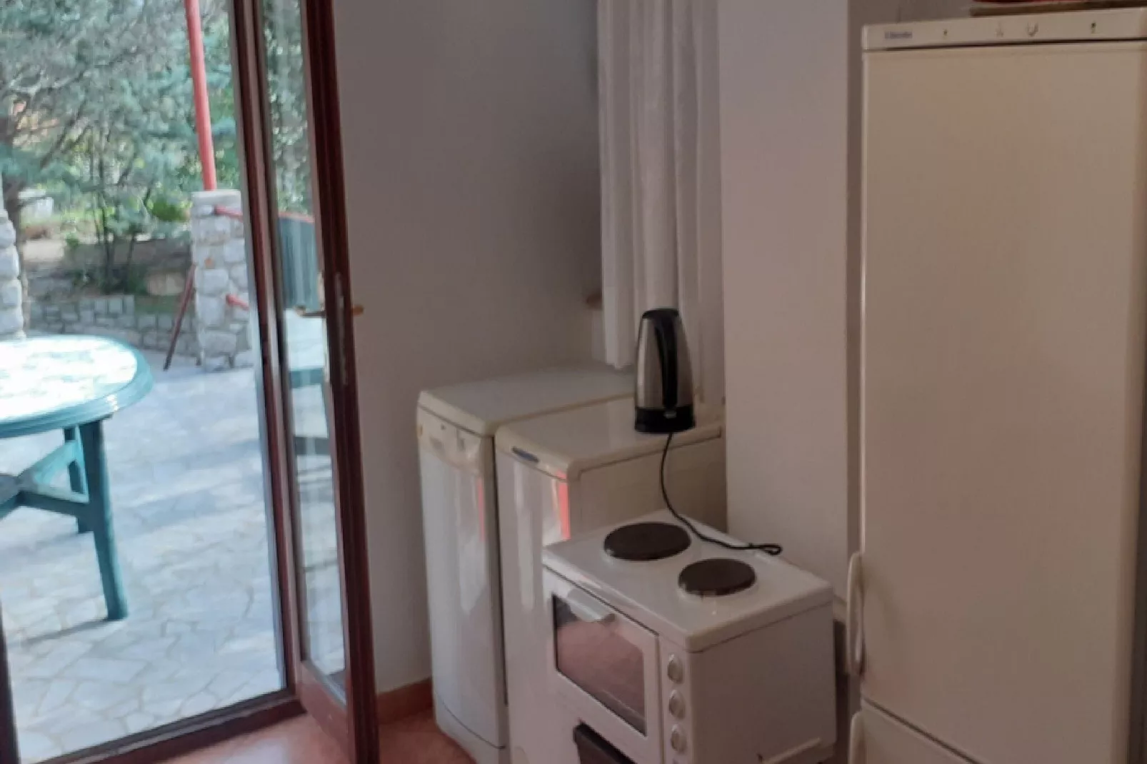 Apartments Rudi - Superior One bedroom Apartment with Terrace and Sea View  (A1)-Kitchen