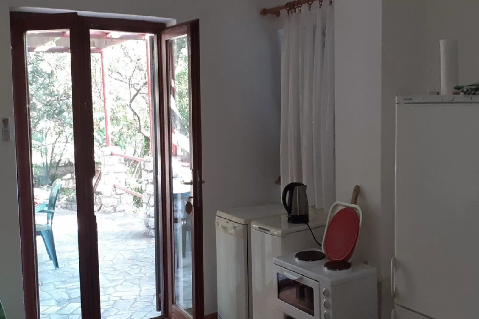 Apartments Rudi - Superior One bedroom Apartment with Terrace and Sea View  (A1)-Kitchen