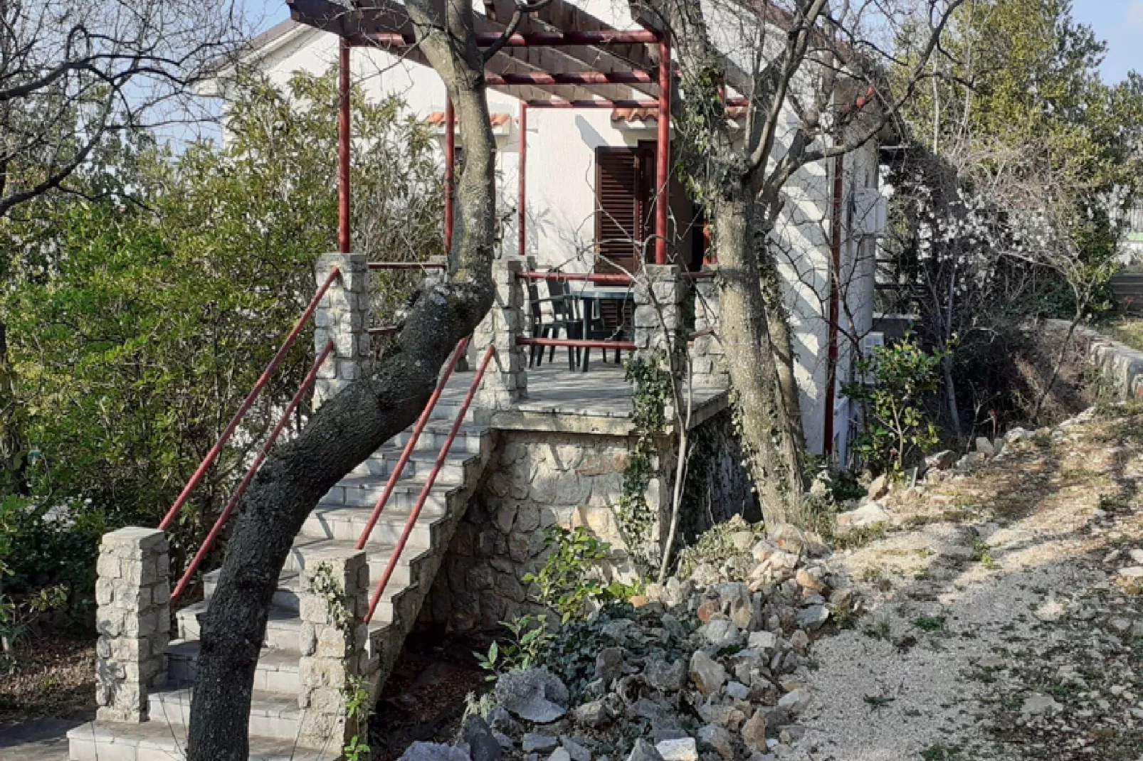 Apartments Rudi - Superior One bedroom Apartment with Terrace and Sea View  (A1)-Outdoor