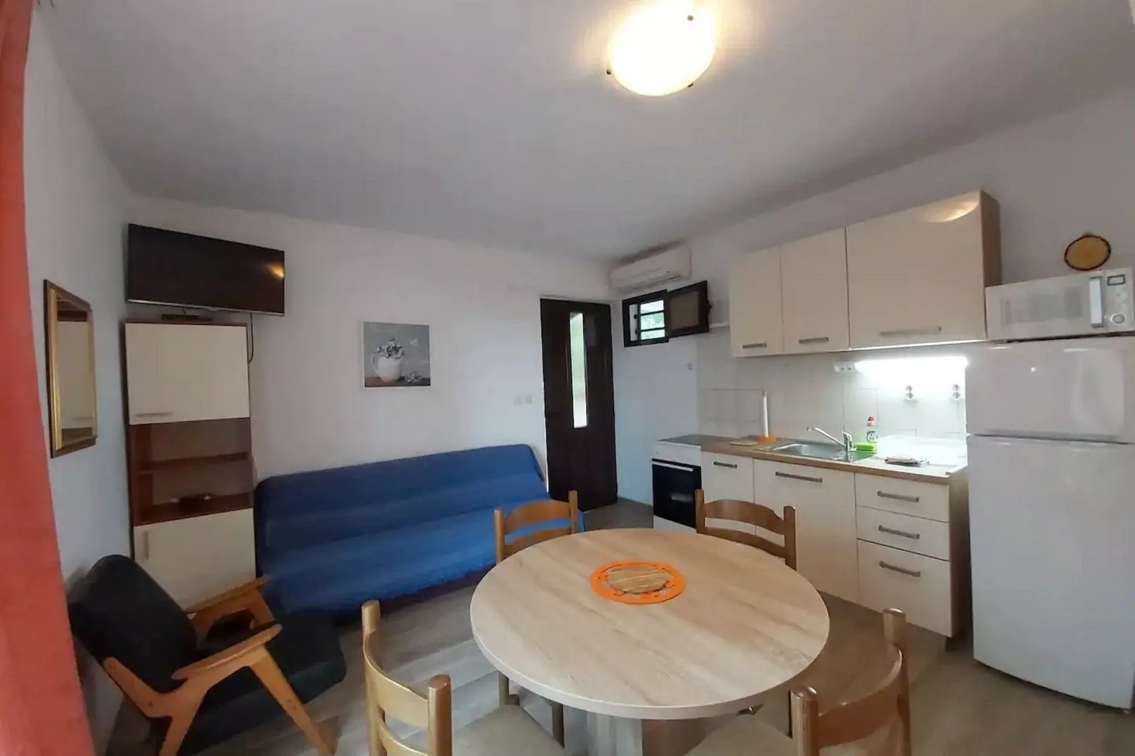 Apartments Villa Pelegrin - Studio Apartment with Sea View (Apartment C)-Living room