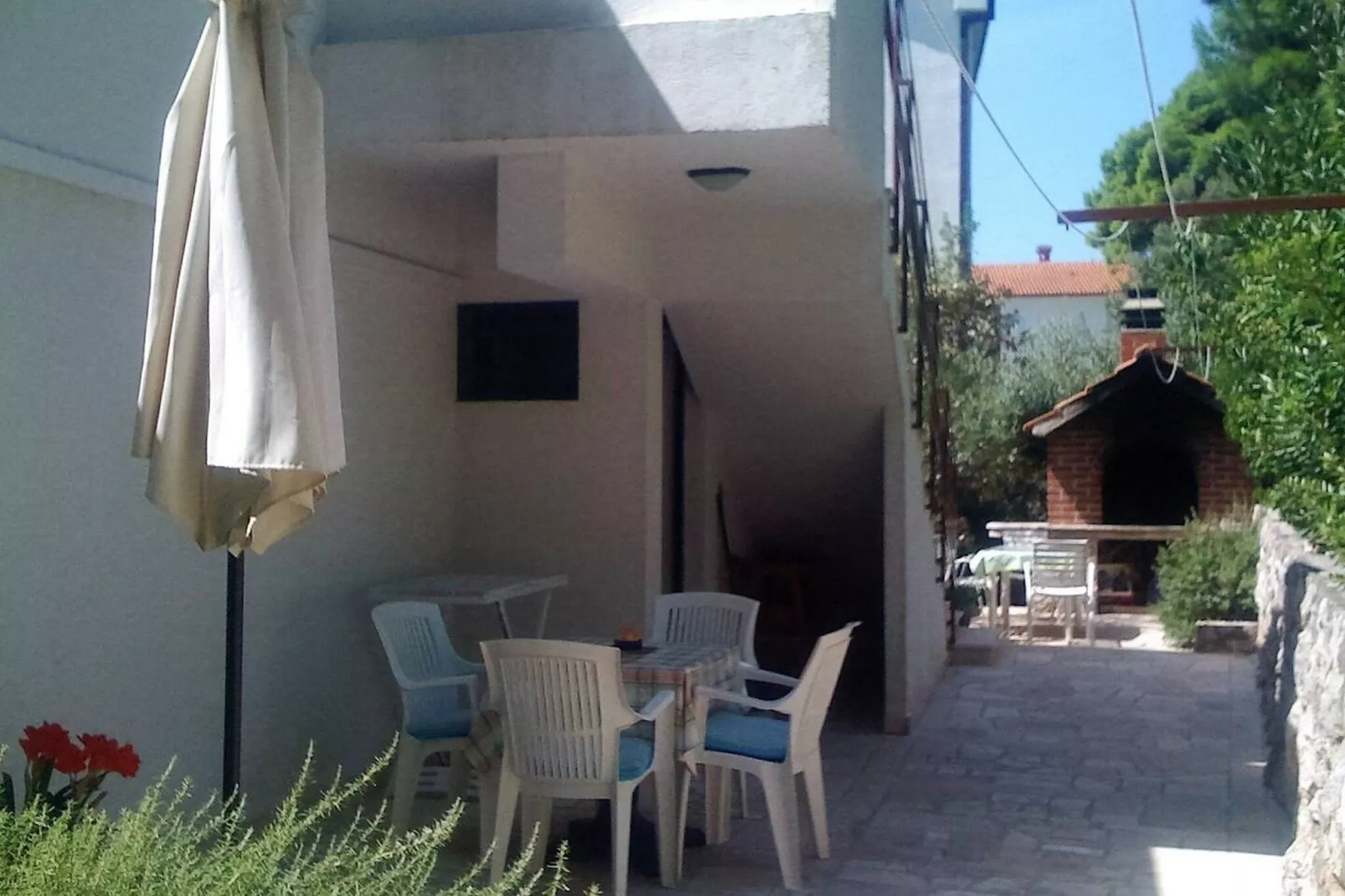Apartments Villa Pelegrin - Studio Apartment with Sea View (Apartment C)-Terrace