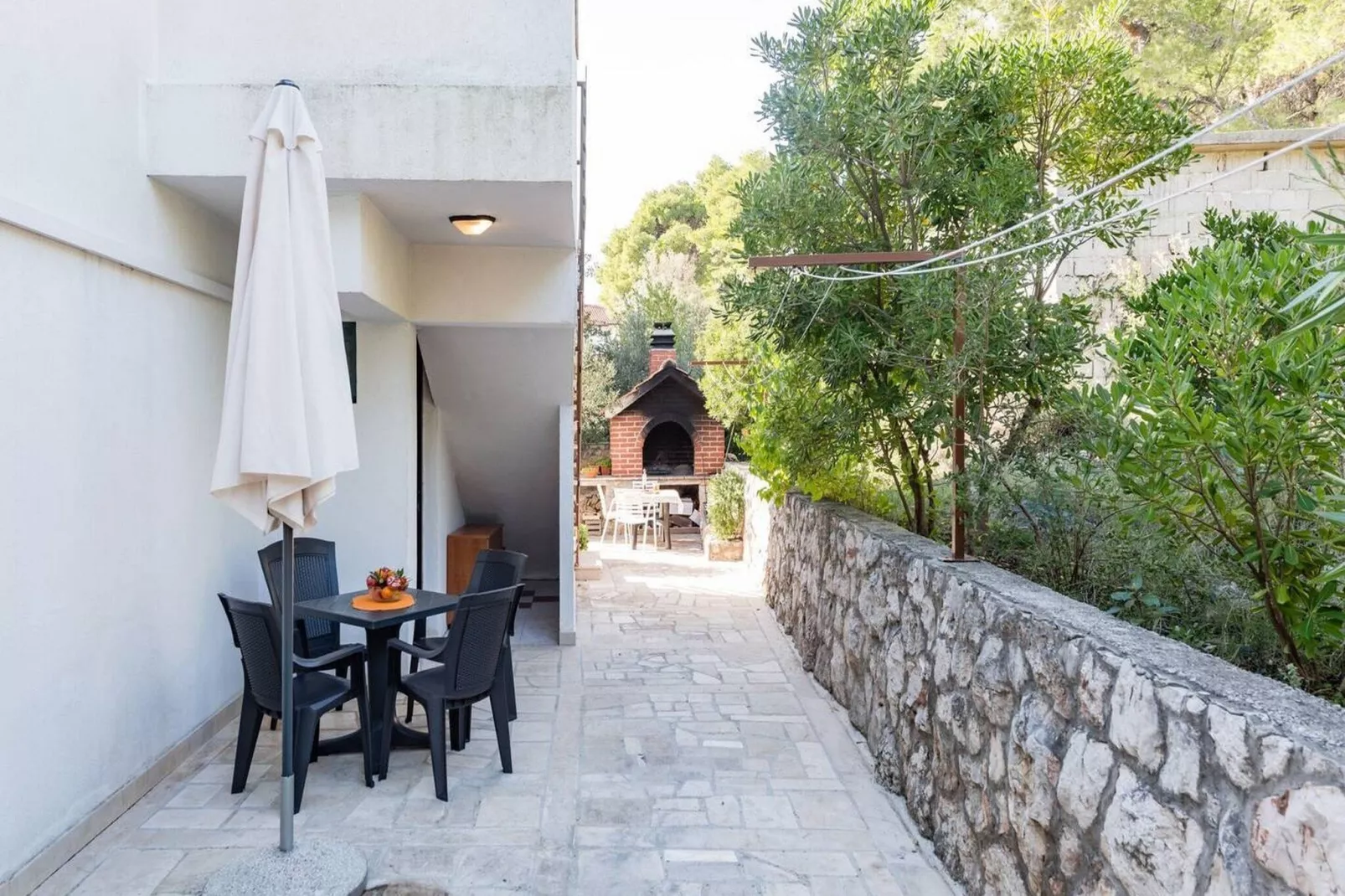 Apartments Villa Pelegrin - Studio Apartment with Sea View (Apartment C)-Terrace