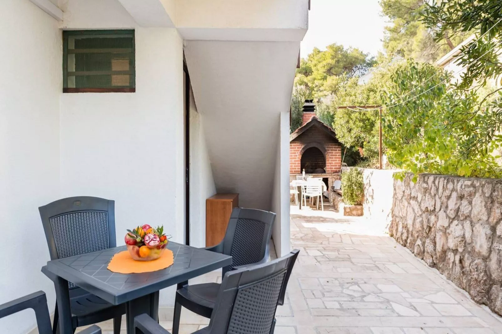 Apartments Villa Pelegrin - Studio Apartment with Sea View (Apartment C)-Terrace