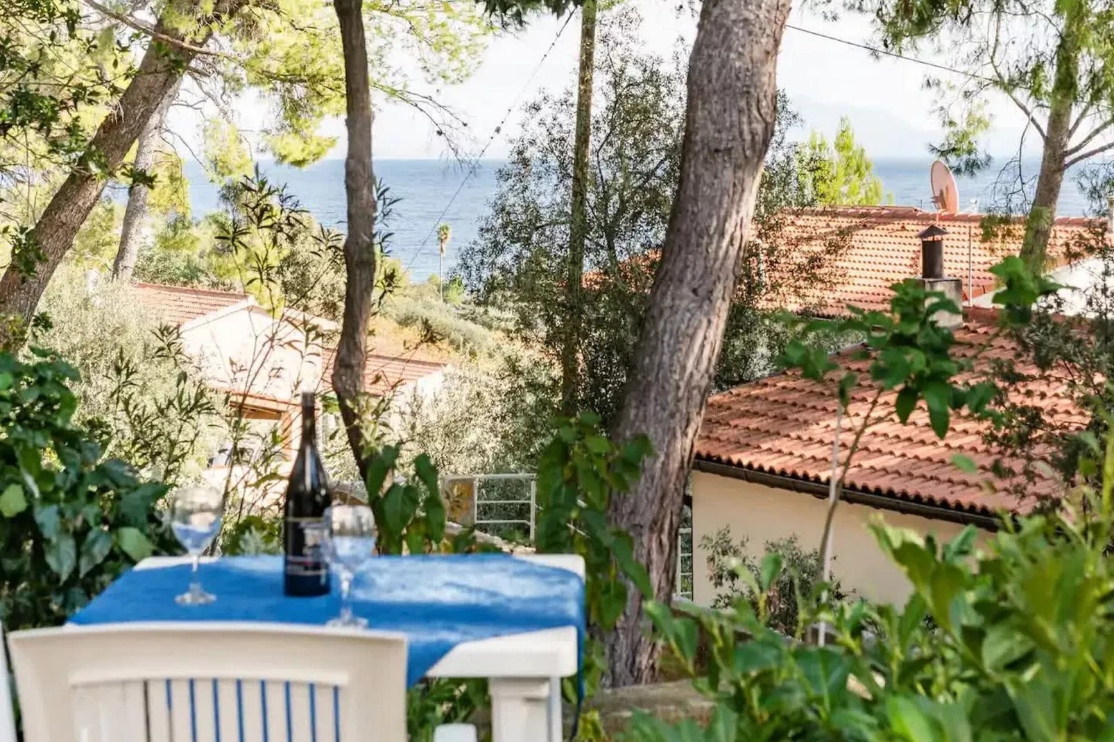 Apartments Villa Pelegrin - Two Bedroom Apartment with Garden View (Apartment A)-Terrace