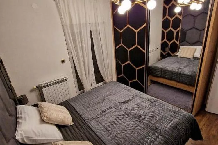 Urban Luxury Apartment Zagreb - Two Bedroom Apartment-Bedroom