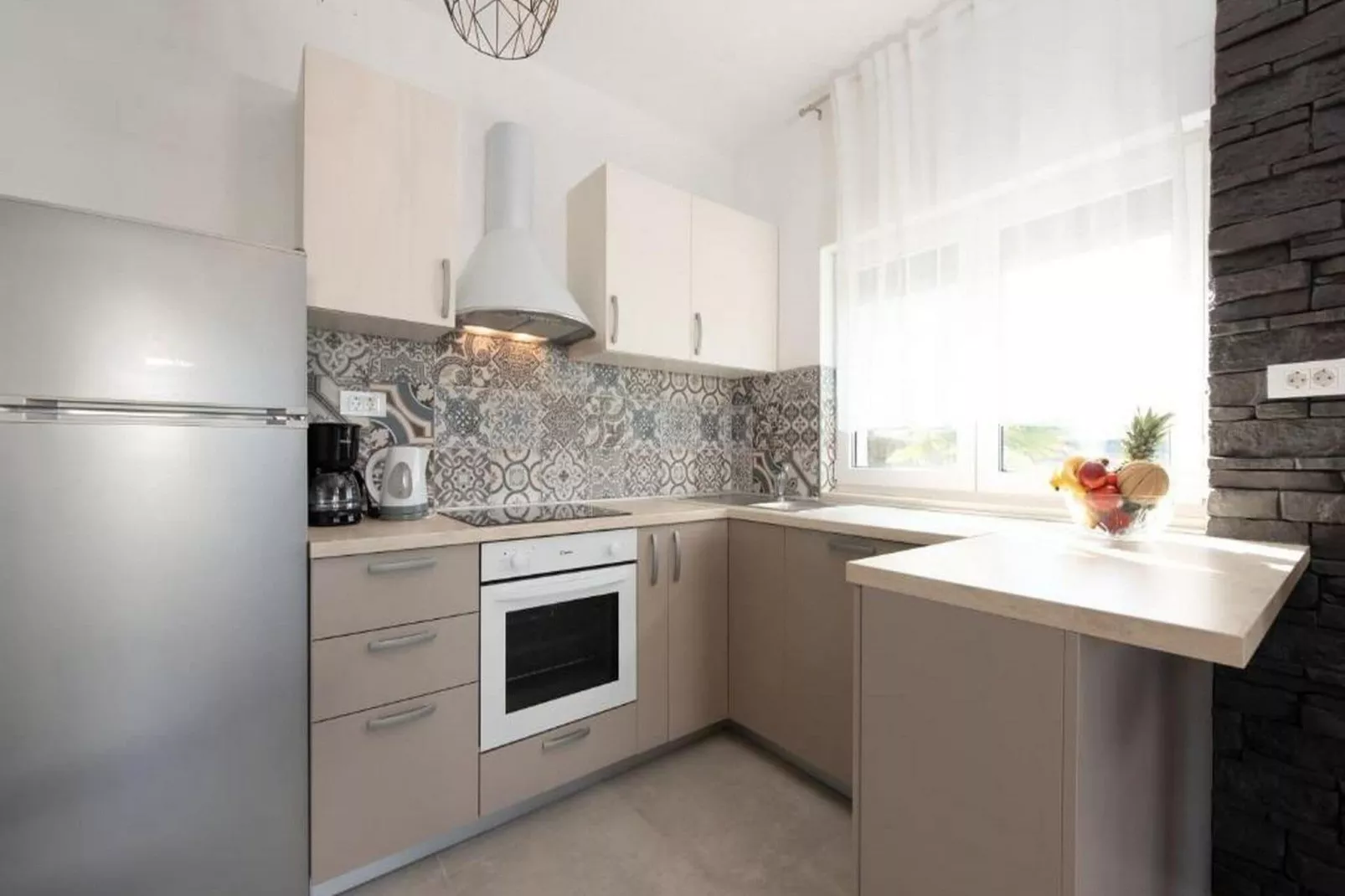 Apartments Bella Vista - Two Bedroom Apartment (Vir 2)-Cuisine