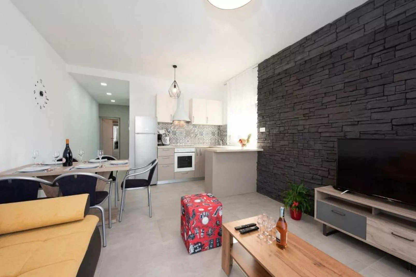Apartments Bella Vista - Two Bedroom Apartment (Vir 2)-Intérieur