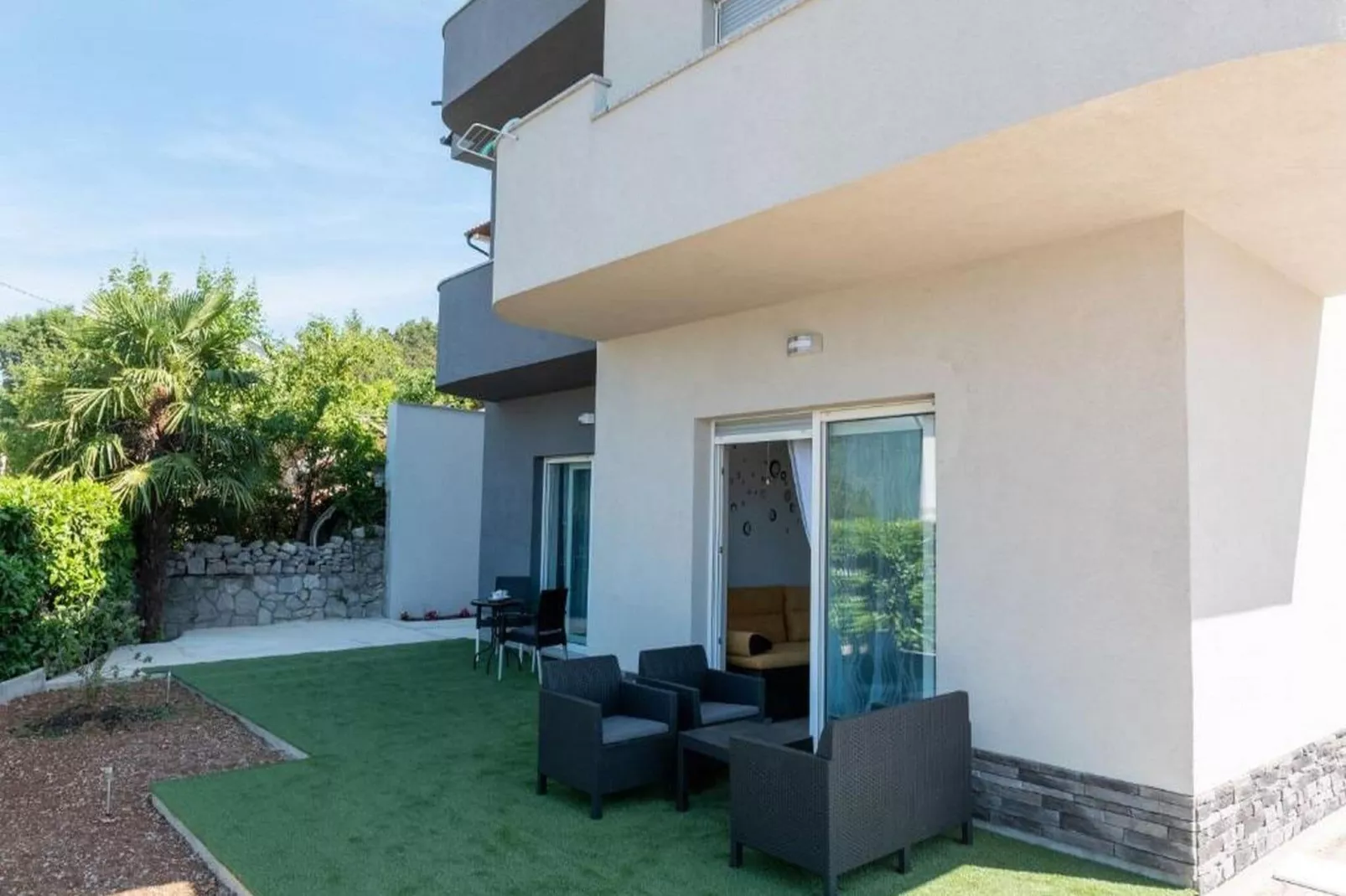 Apartments Bella Vista - Two Bedroom Apartment (Vir 2)-Terrasse