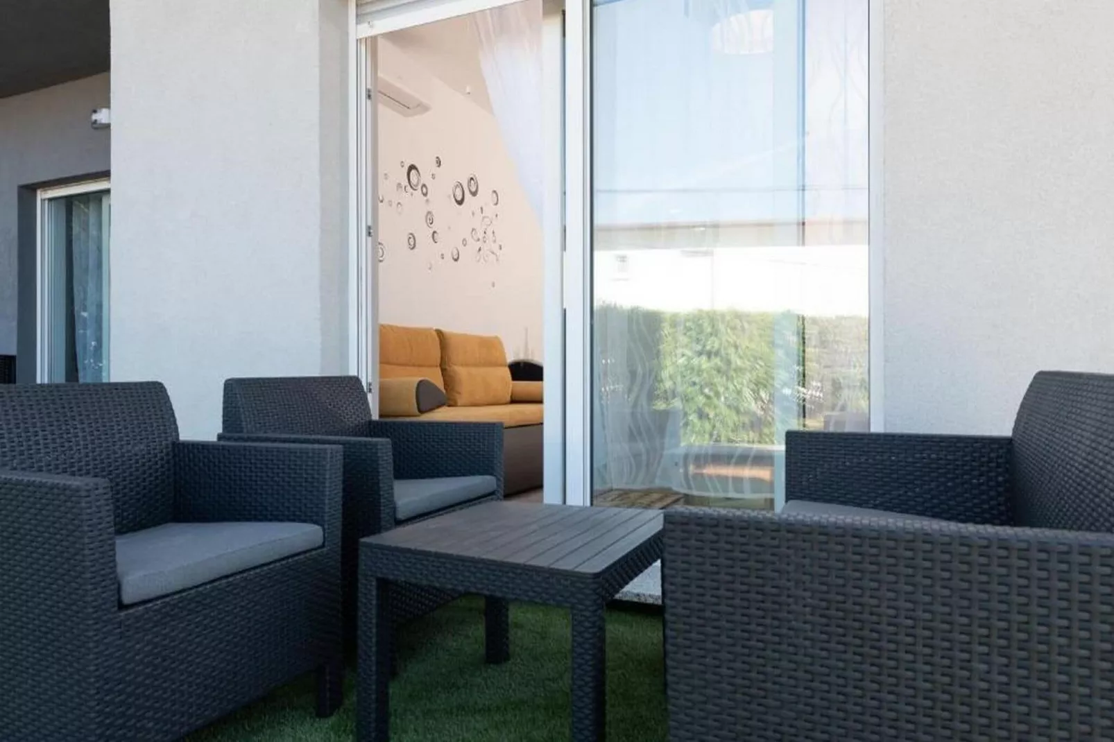 Apartments Bella Vista - Two Bedroom Apartment (Vir 2)-Terrasse