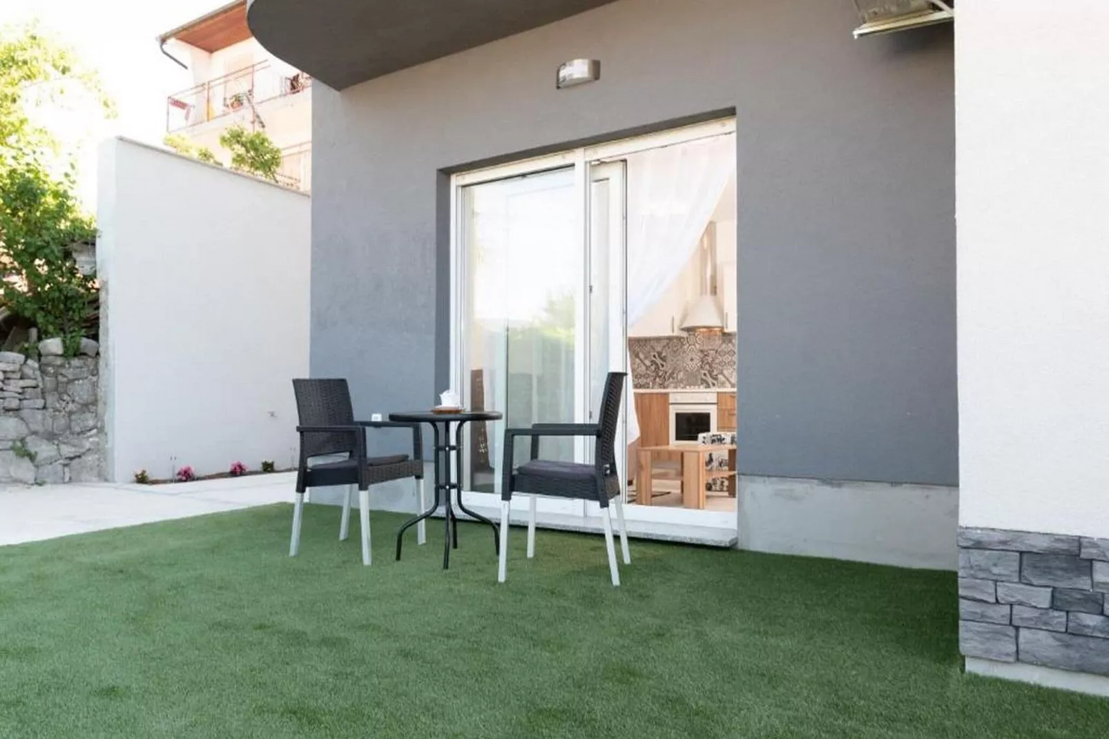 Apartments Bella Vista - Two Bedroom Apartment (Vir 2)-Terrasse