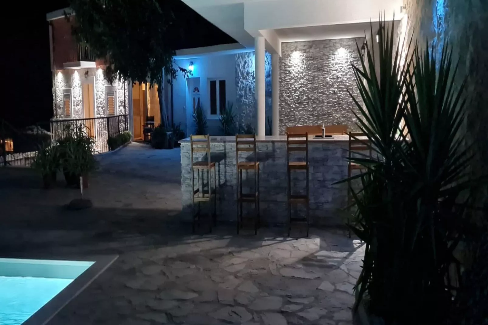 Holiday Home Mico - Three Bedroom Holiday Home with Swimming Pool-Terrasse