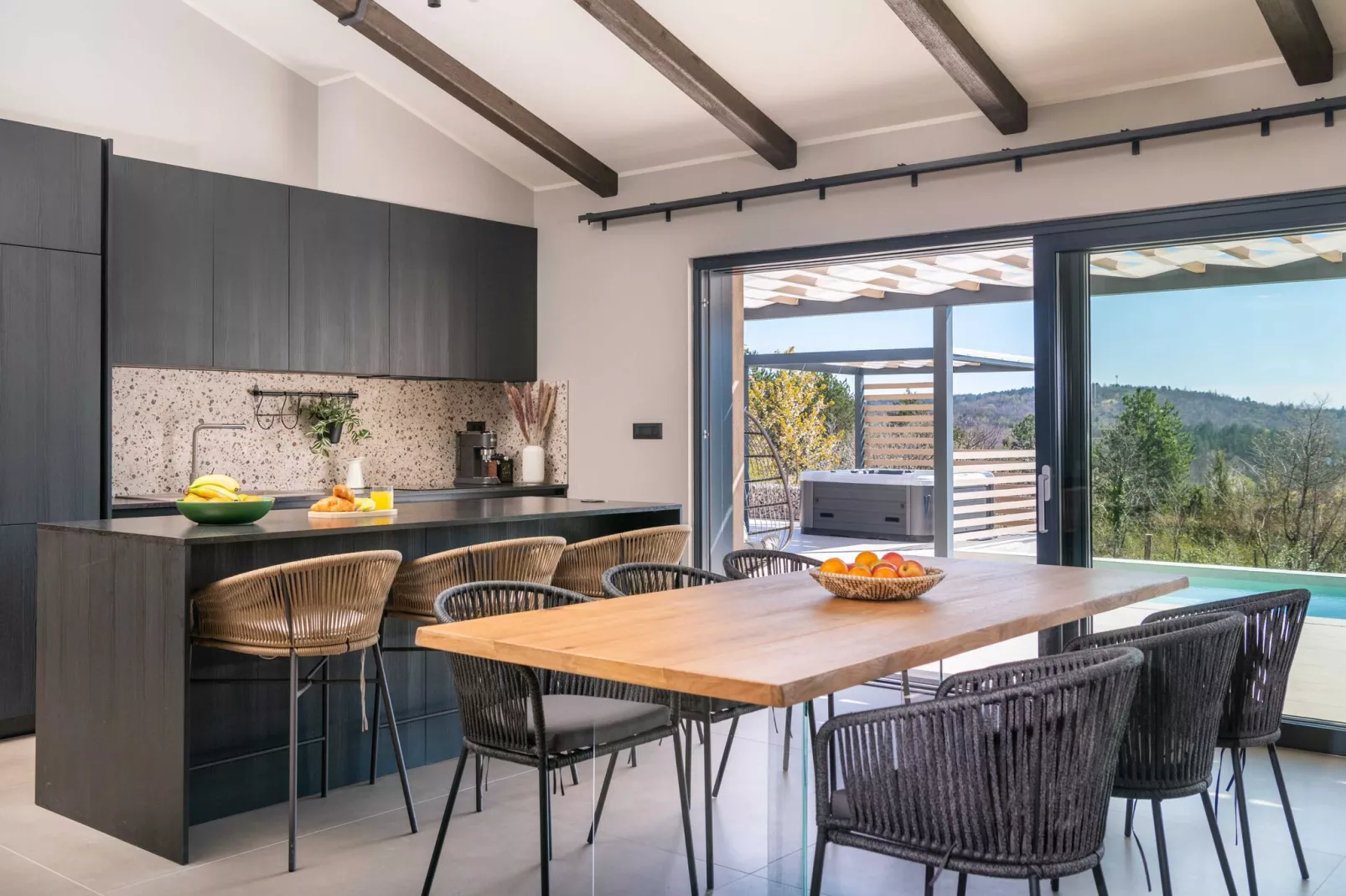 Villa Noeli - Two Bedroom Villa with Terrace and Swimming Pool-Kitchen