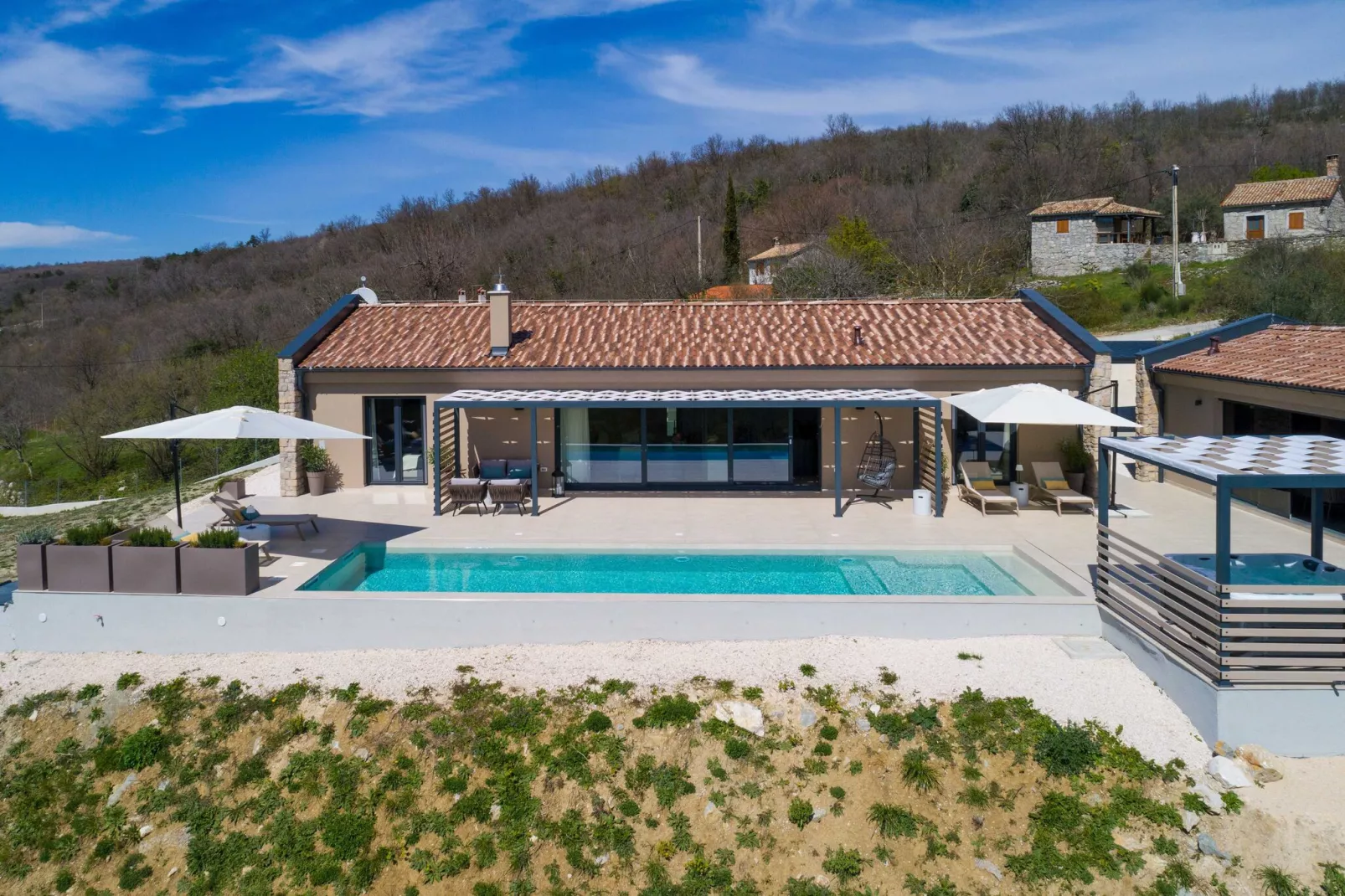 Villa Noeli - Two Bedroom Villa with Terrace and Swimming Pool-Outdoor