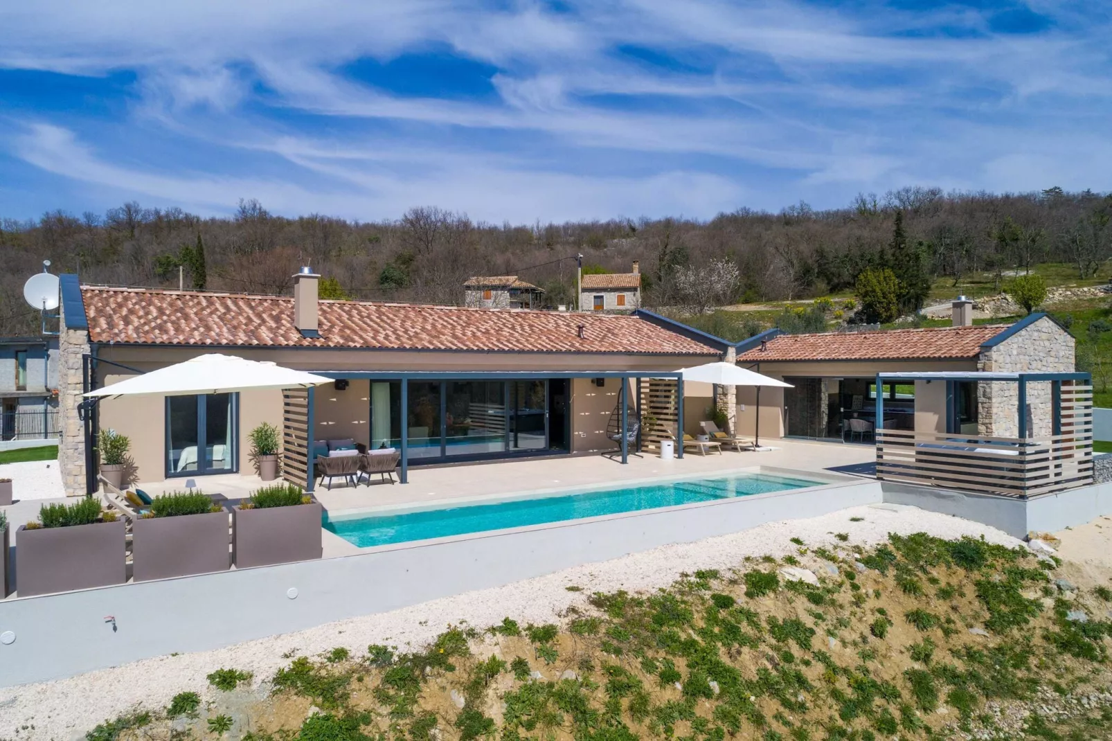 Villa Noeli - Two Bedroom Villa with Terrace and Swimming Pool-Outdoor