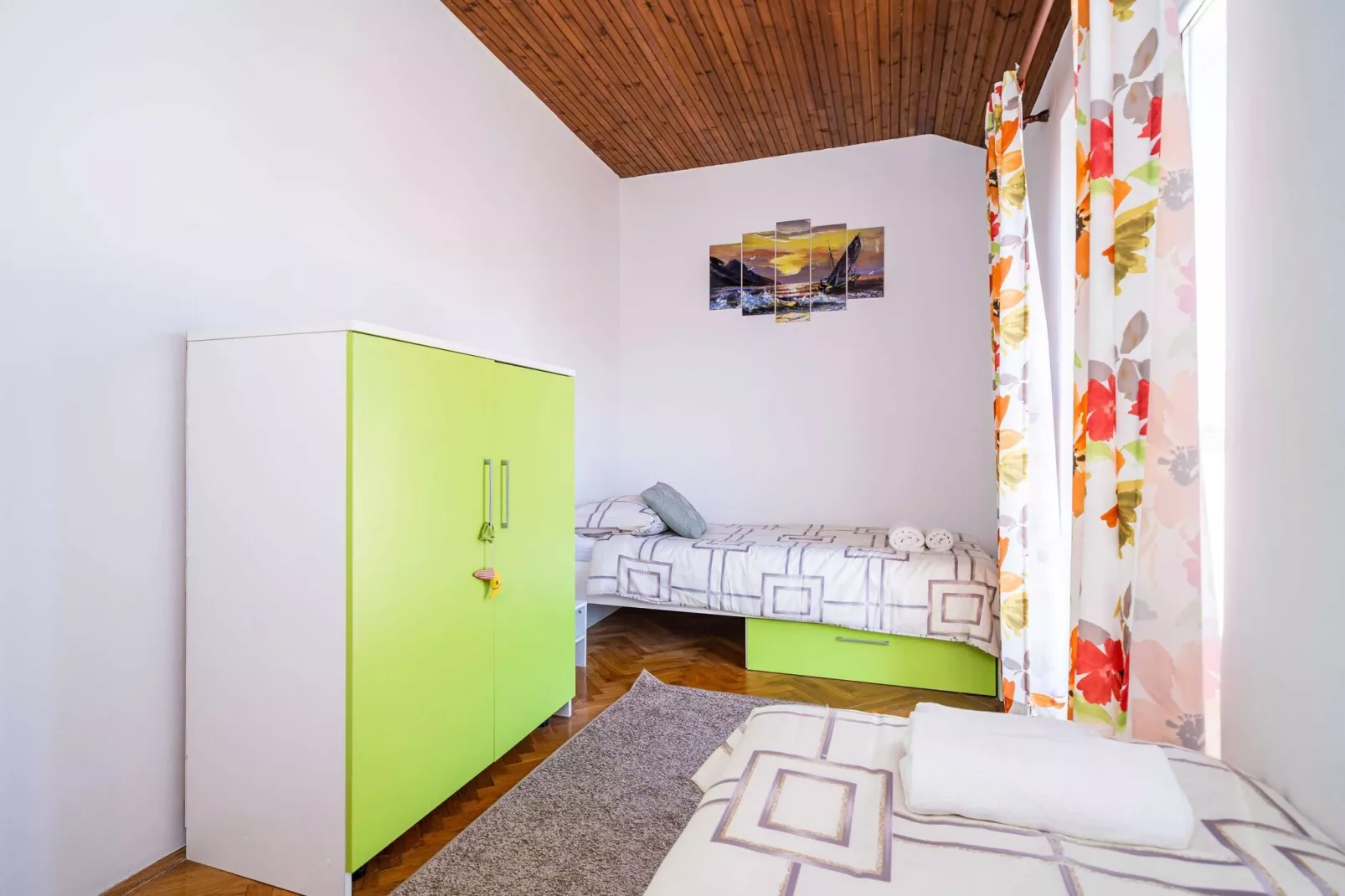 Apartment Dorica - One Bedroom Apartment with Terrace-Bedroom