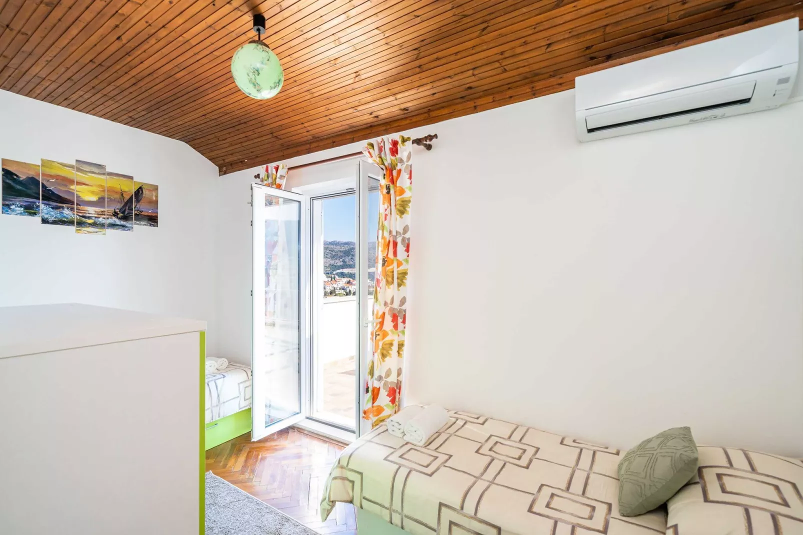Apartment Dorica - One Bedroom Apartment with Terrace-Bedroom