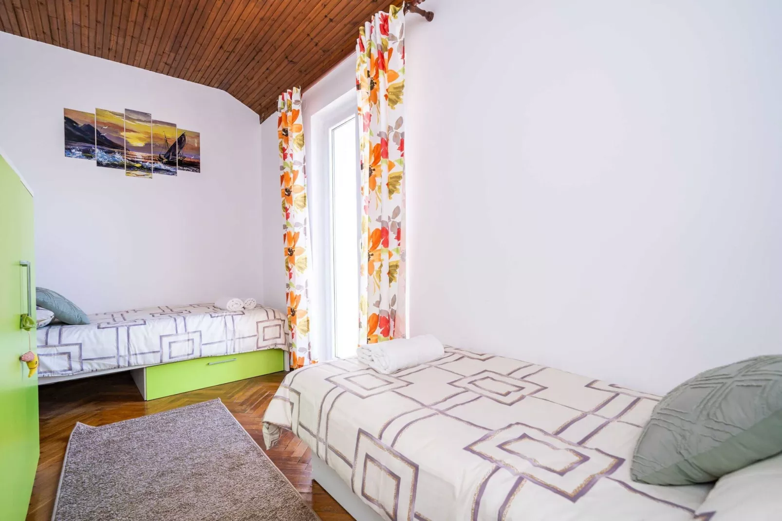 Apartment Dorica - One Bedroom Apartment with Terrace-Bedroom