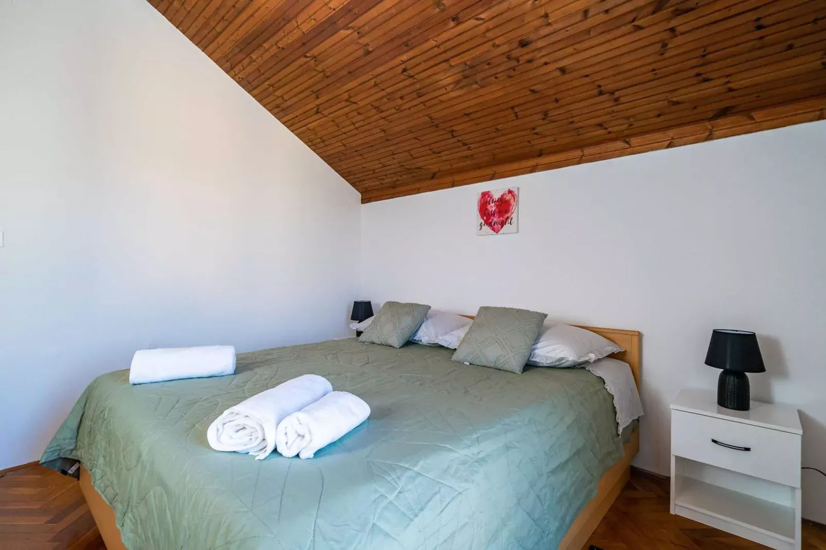 Apartment Dorica - One Bedroom Apartment with Terrace-Bedroom