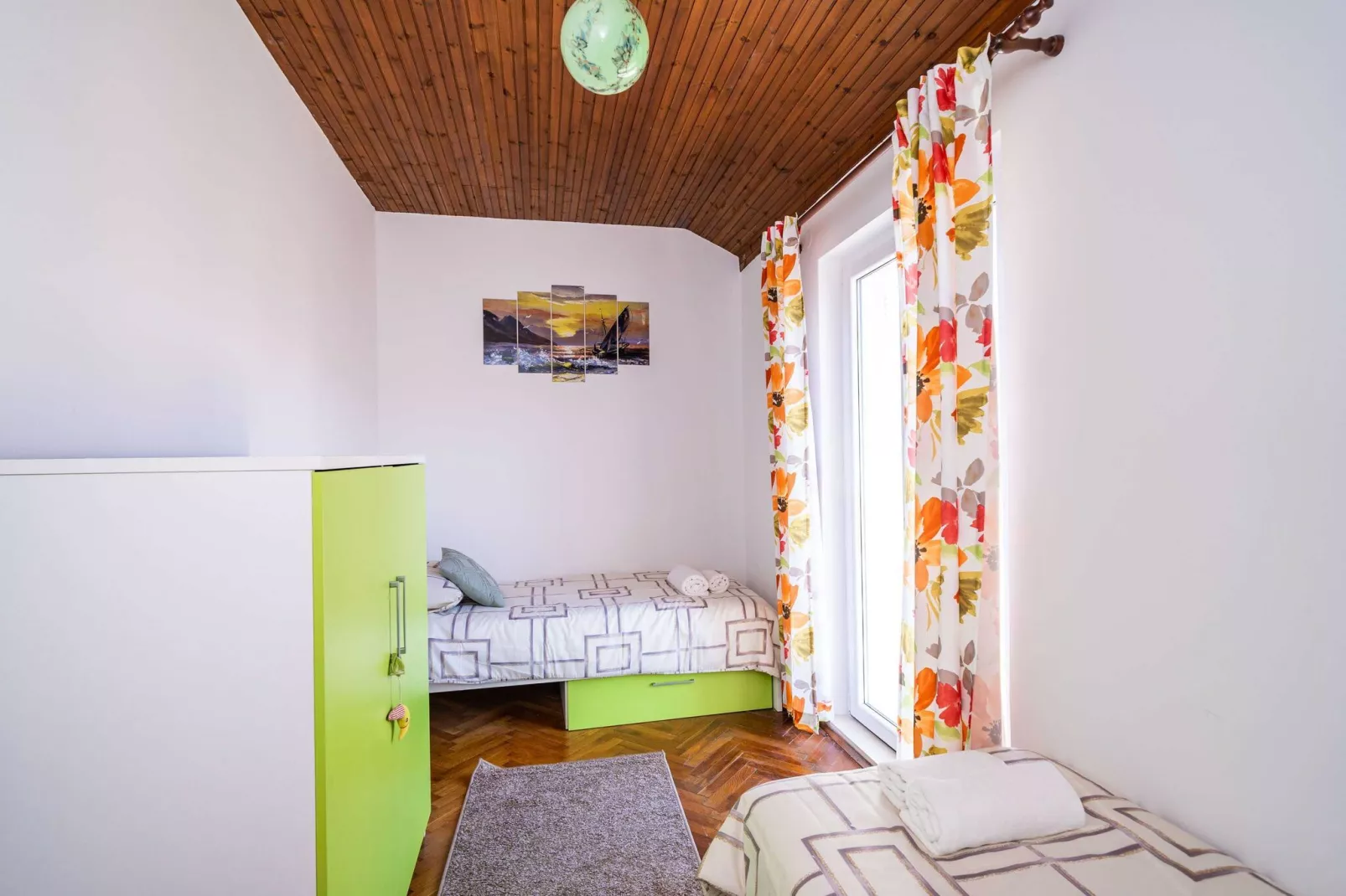 Apartment Dorica - One Bedroom Apartment with Terrace-Bedroom