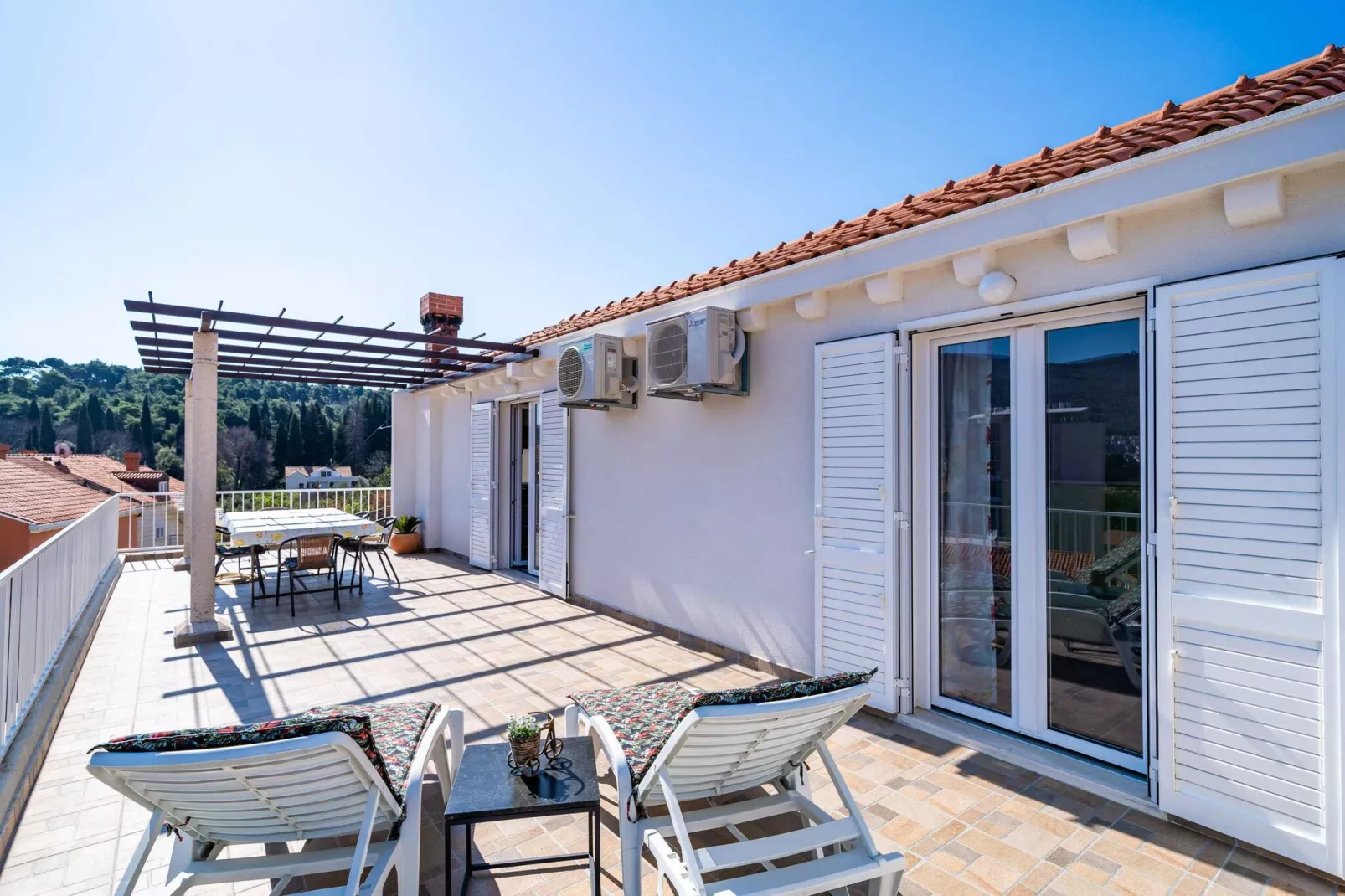 Apartment Dorica - One Bedroom Apartment with Terrace-Outdoor