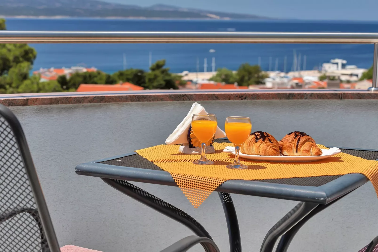 Apartments Villa Juric - Studio with Balcony (Žuti 1)-Terrace balcony