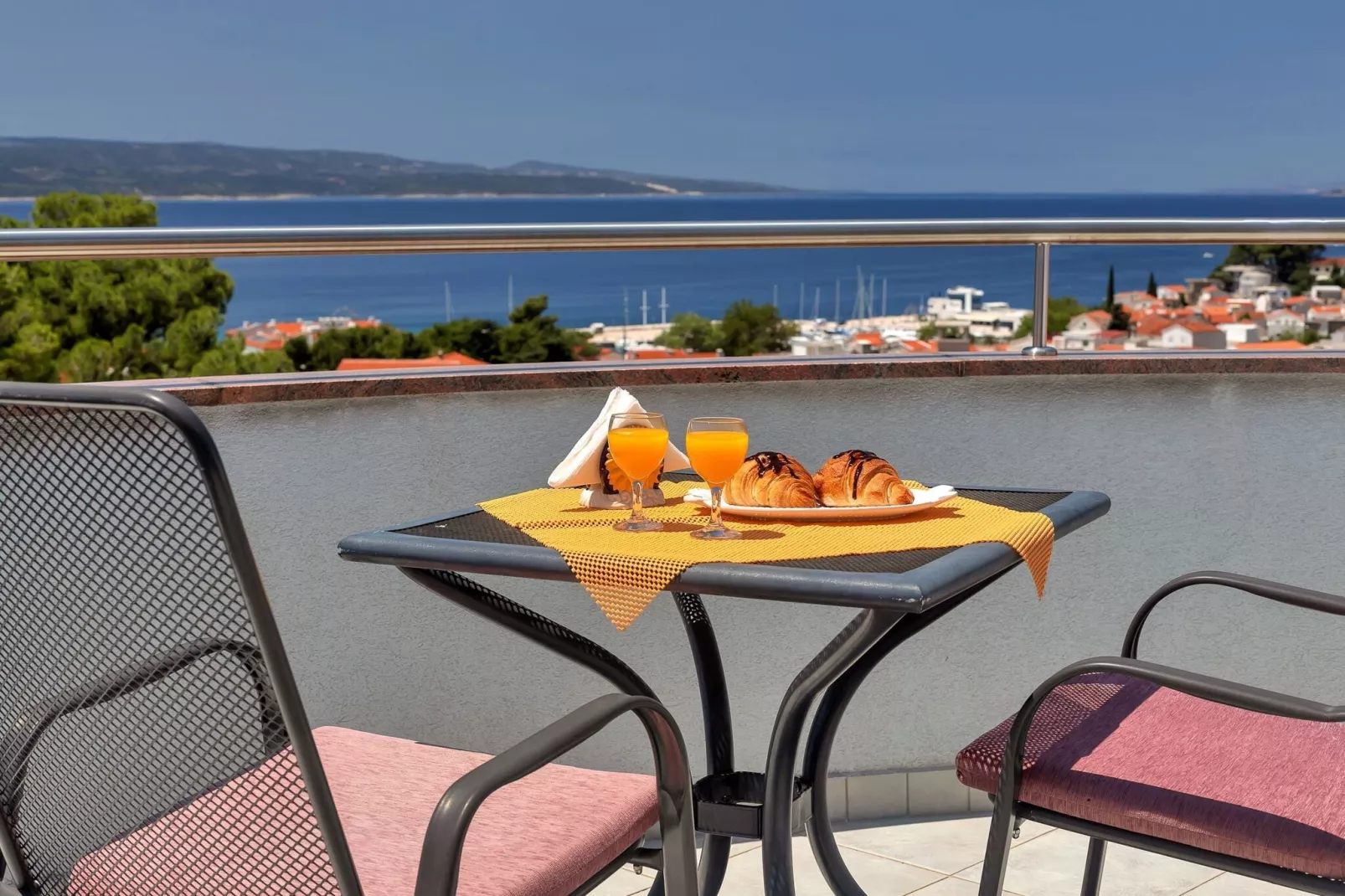 Apartments Villa Juric - Studio with Balcony (Žuti 1)-Terrace balcony