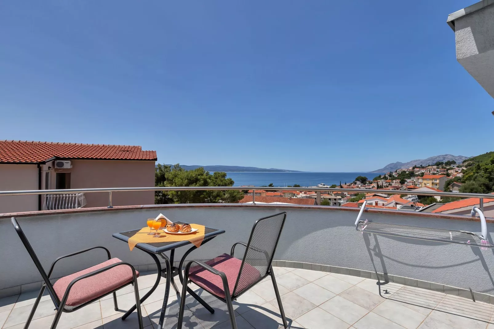 Apartments Villa Juric - Studio with Balcony (Žuti 1)-Terrace balcony