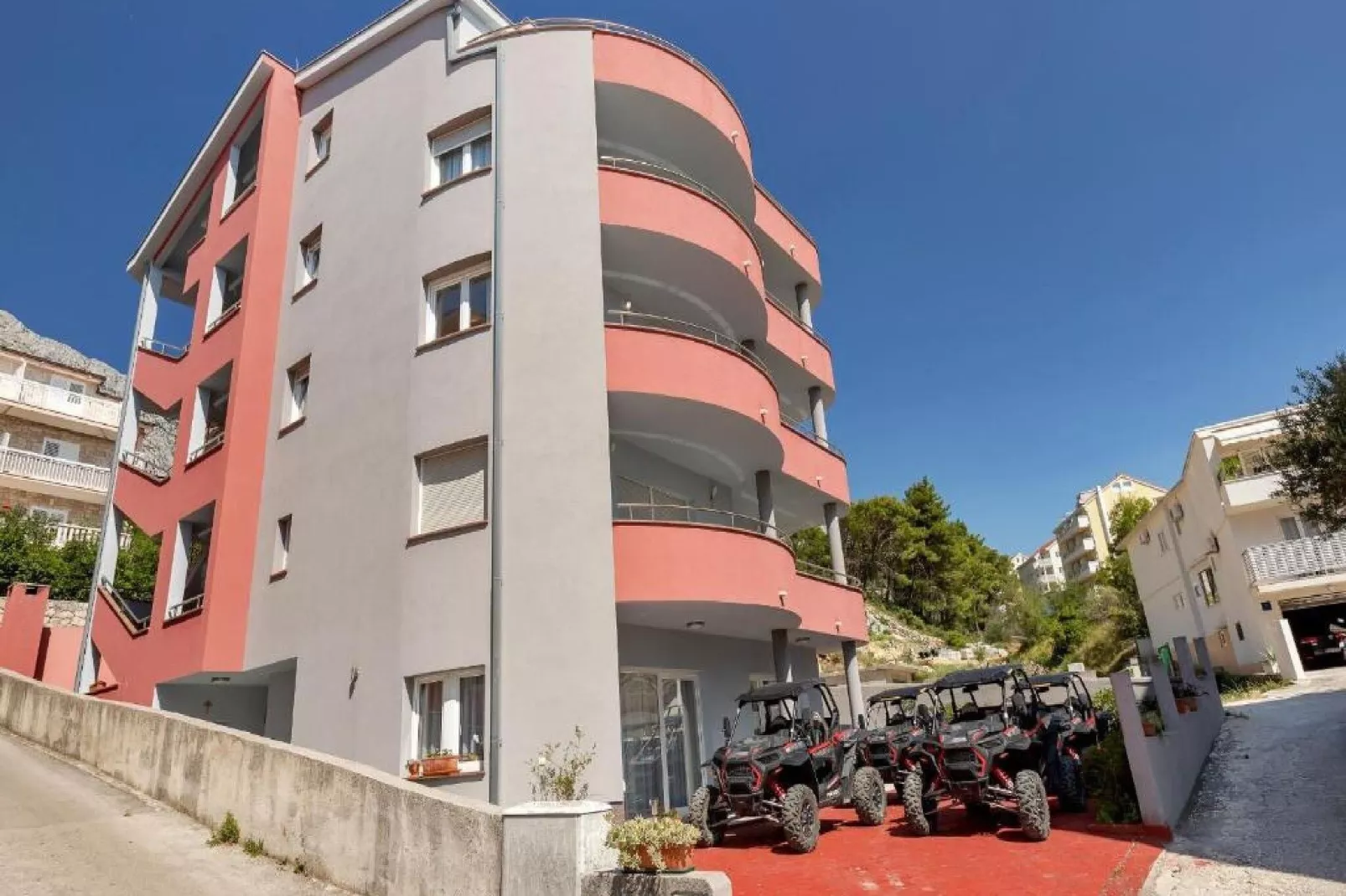 Apartments Villa Juric - Studio with Balcony (Žuti 1)-Outdoor