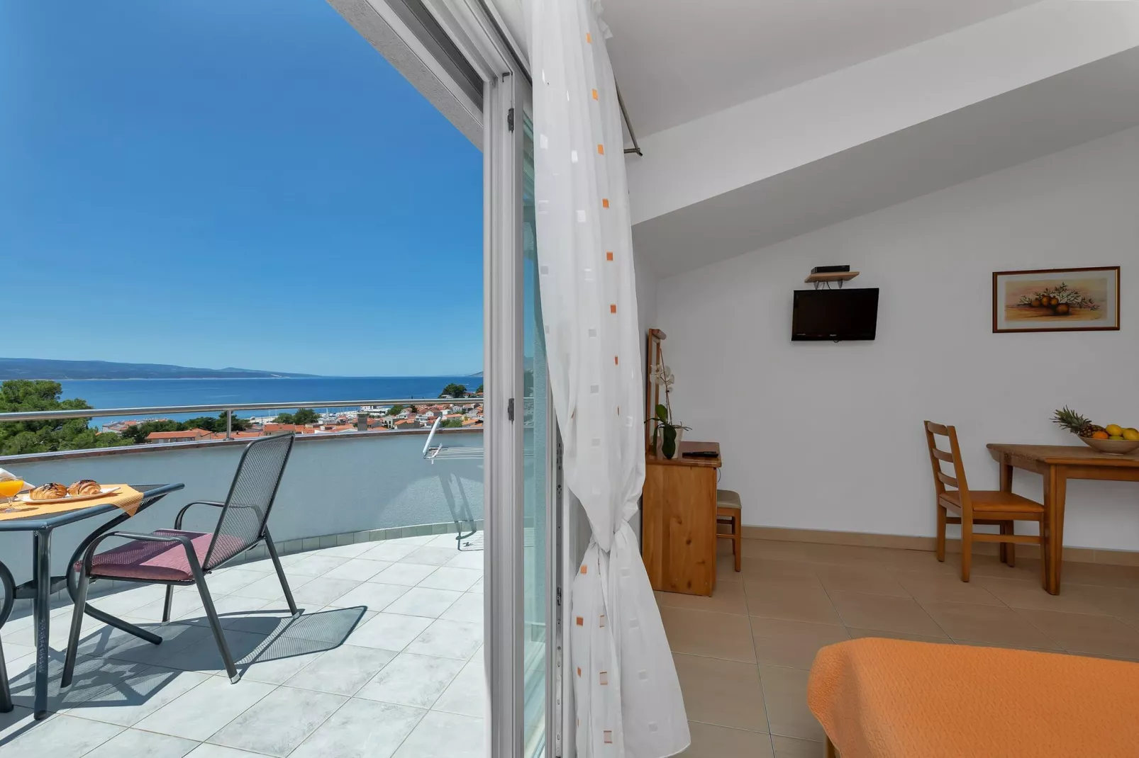 Apartments Villa Juric - Studio with Balcony (Žuti 1)-Indoor