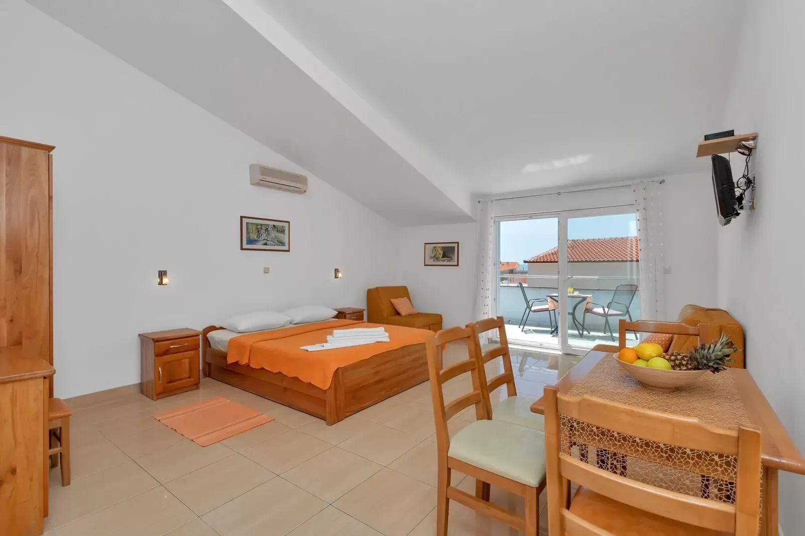 Apartments Villa Juric - Studio Apartment (Žuti 2)-Bedroom